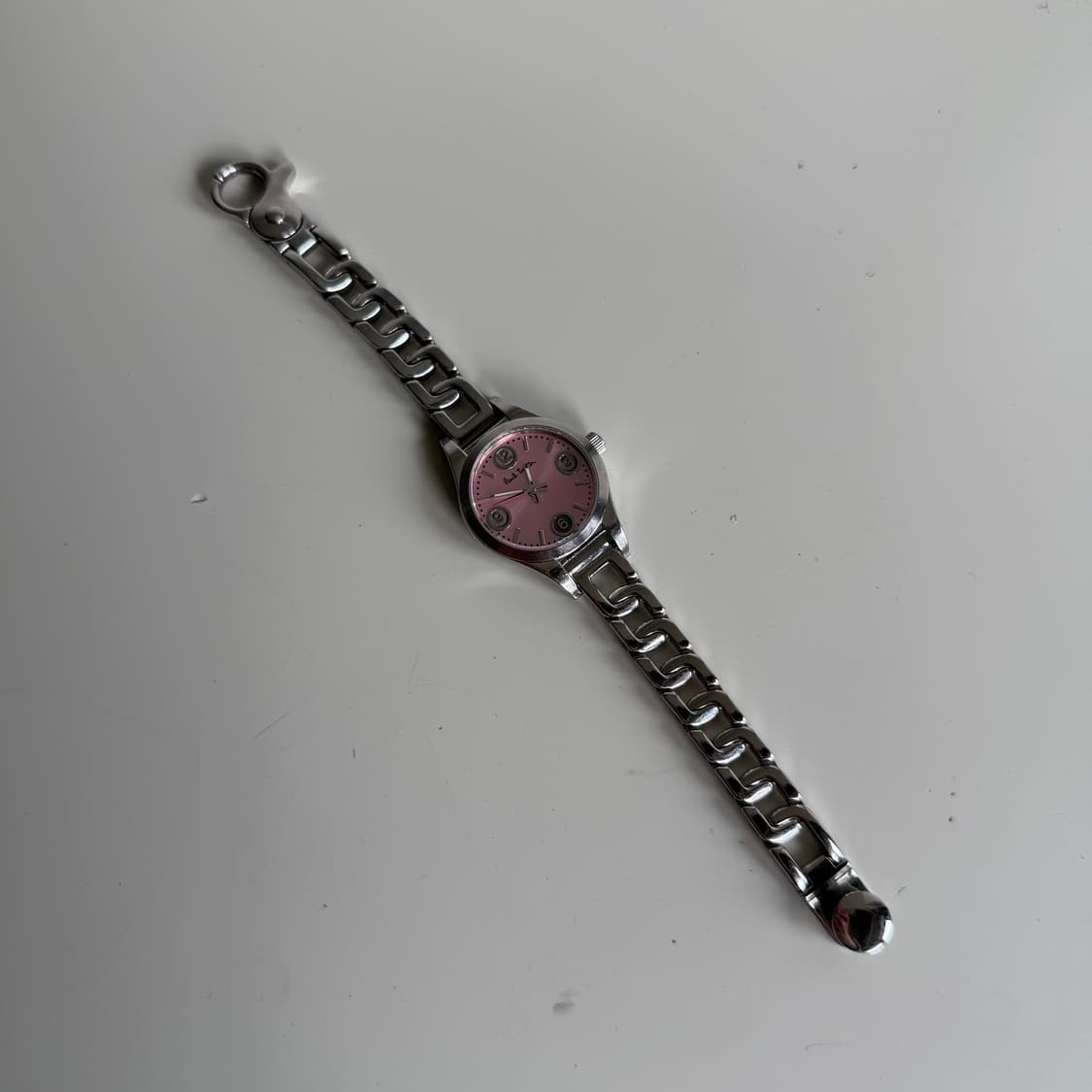 폴스미스 핑크 다이얼 체인 스트랩 워치 상품이미지2