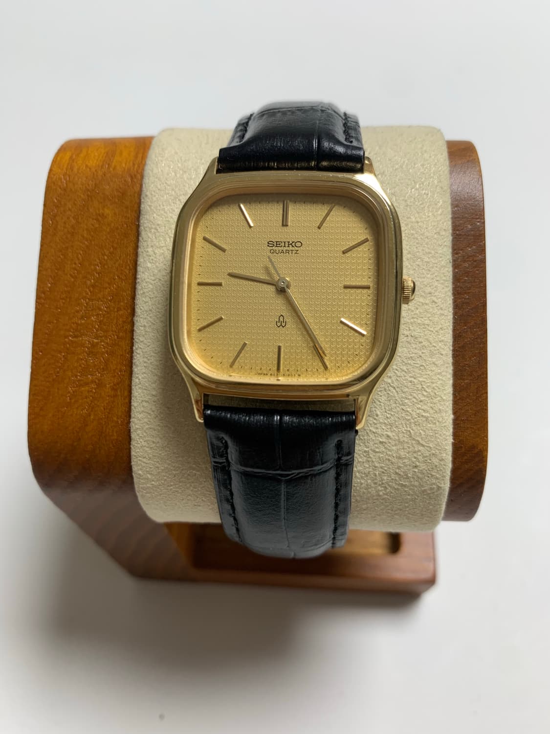 세이코 Seiko 스퀘어 쿼츠 골드 상품이미지2