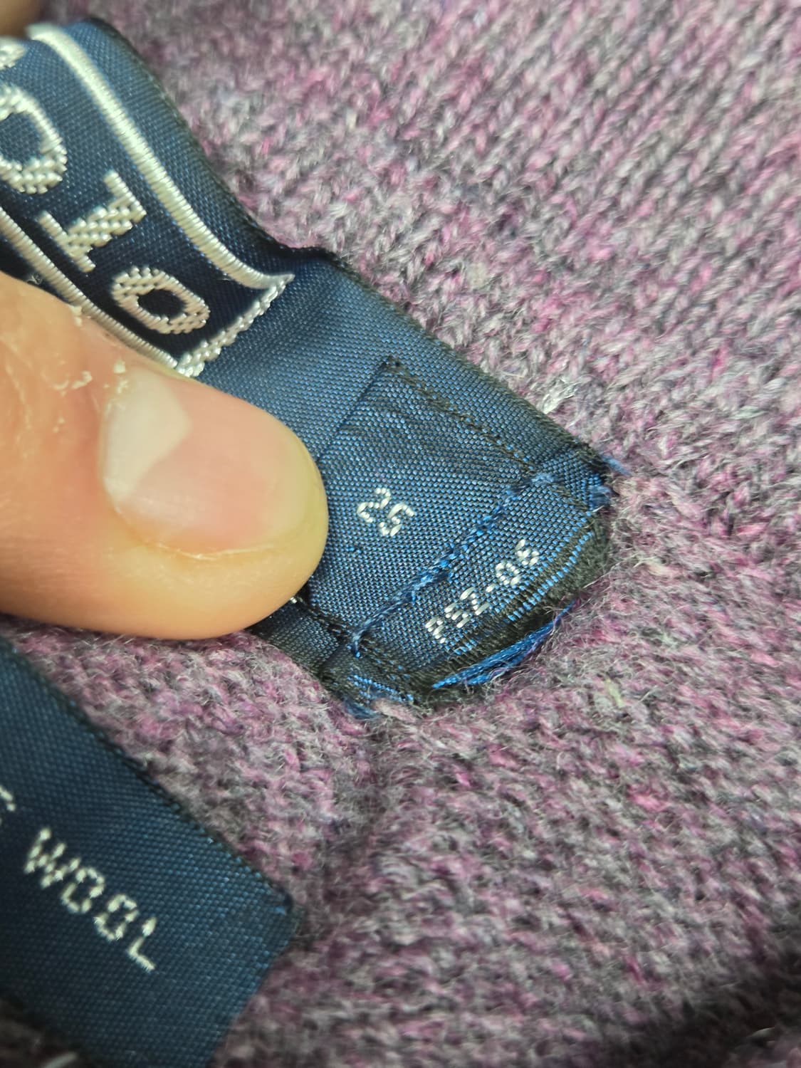 [폴로 랄프로렌] 포니 자수 램스울 카라 니트 | 00279 상품이미지4