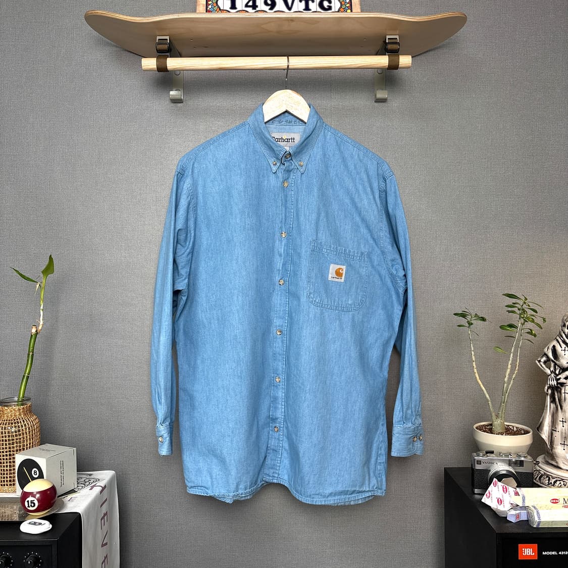 칼하트 데님셔츠 상품이미지2