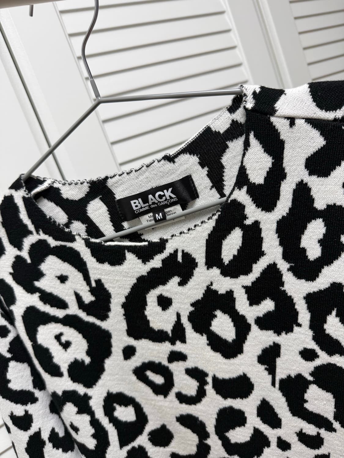 꼼데가르송 블랙 니트  상품이미지2