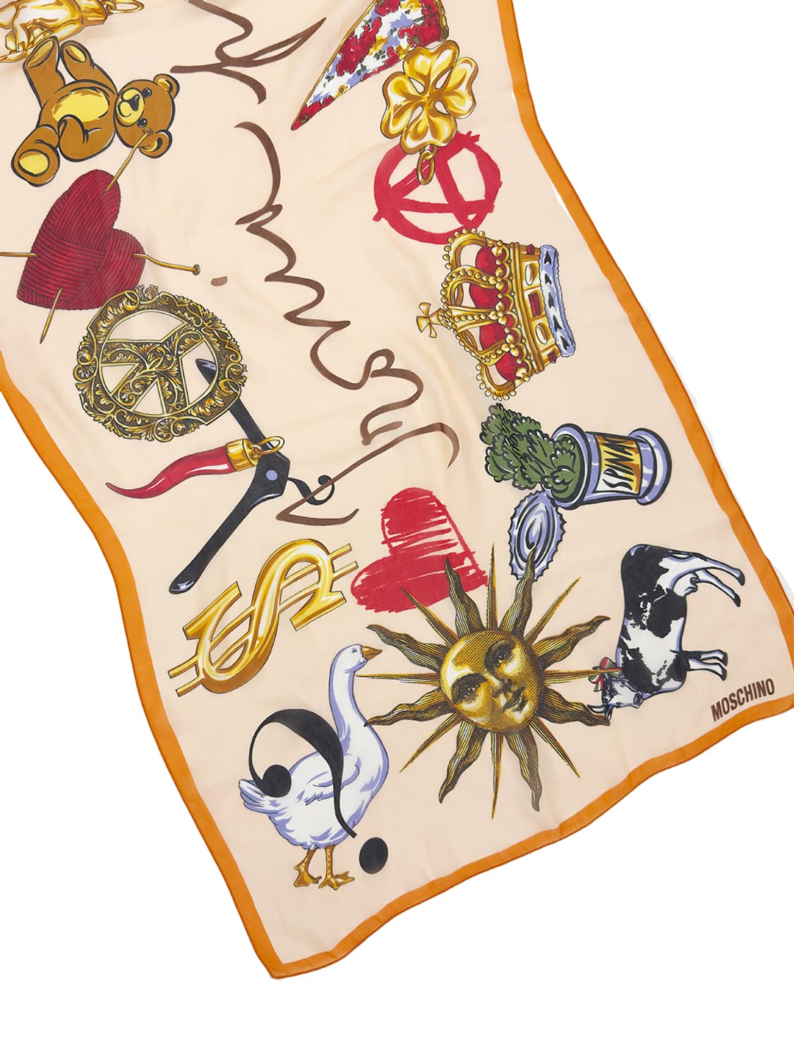 MOSCHINO  Printed Silk Scarf 상품이미지3