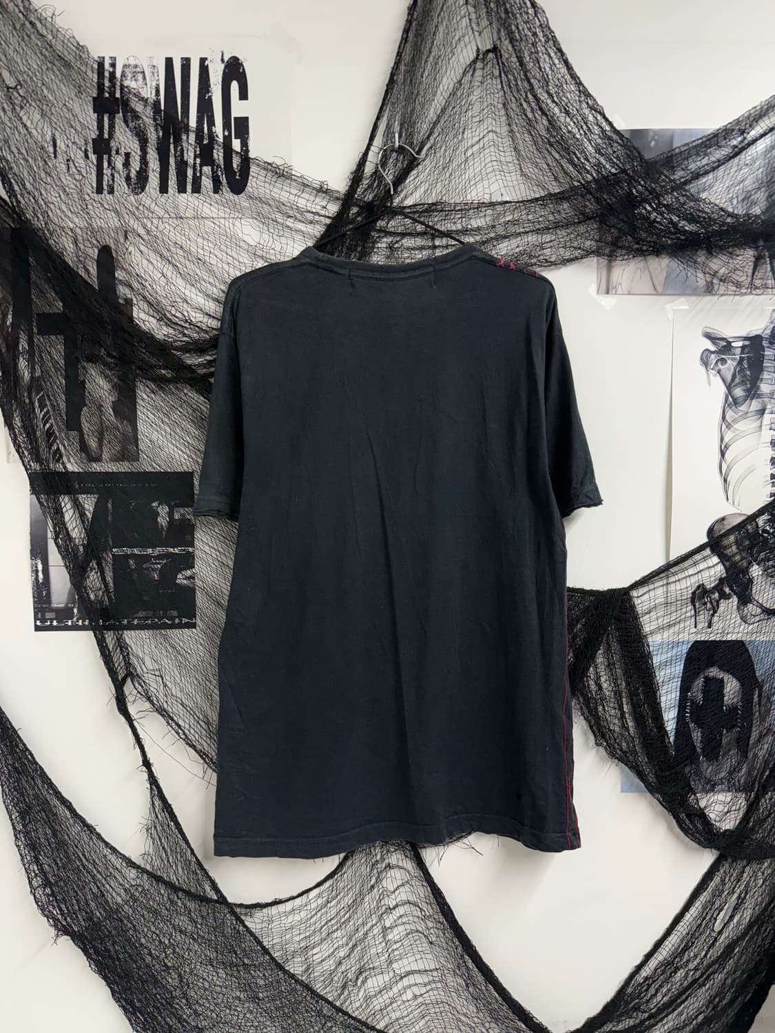 Grunge mood printing halfsleeve 상품이미지5