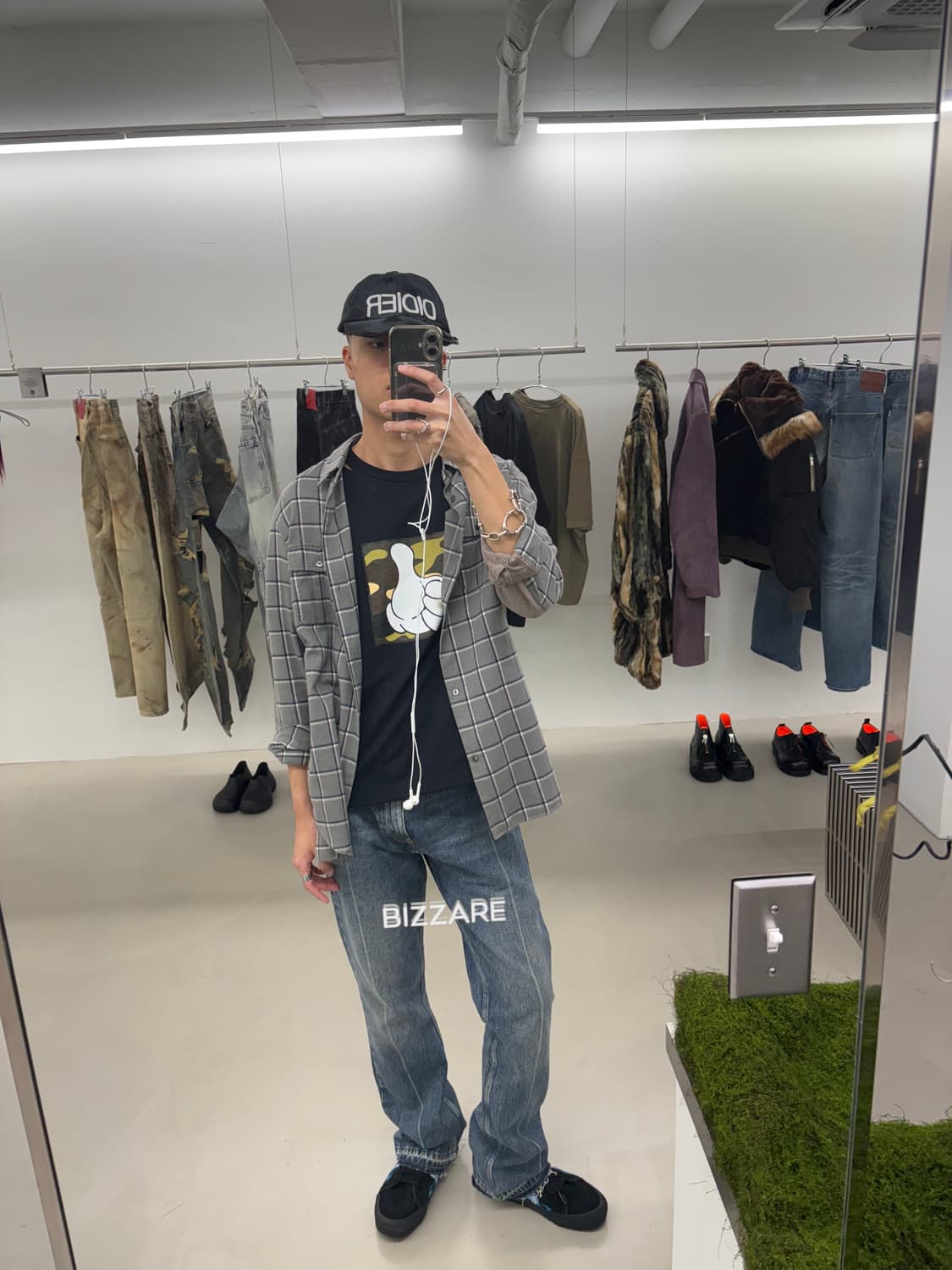 Guess USA 미드라이즈 플레어 데님 팬츠 30 상품이미지8