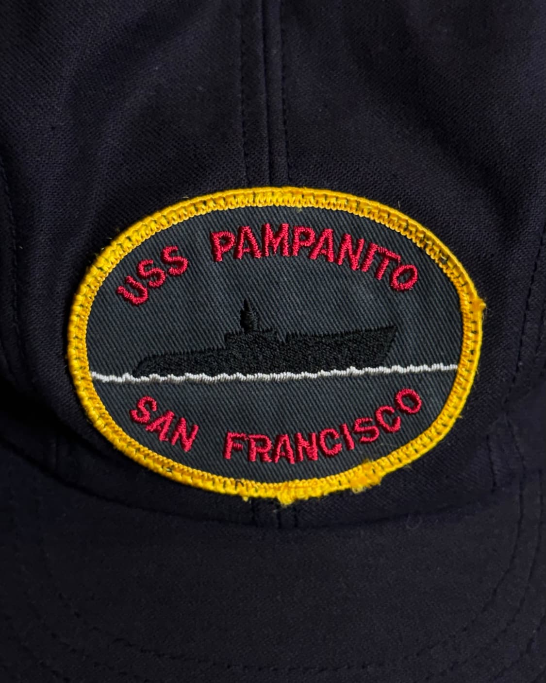 리얼맥코이 U.S. NAVY 해군 덱 볼캡 상품이미지5