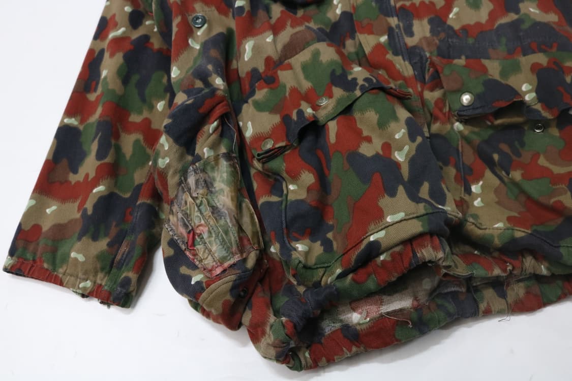 스위스군 빈티지 M70 알펜카모 필드 자켓 상품이미지5