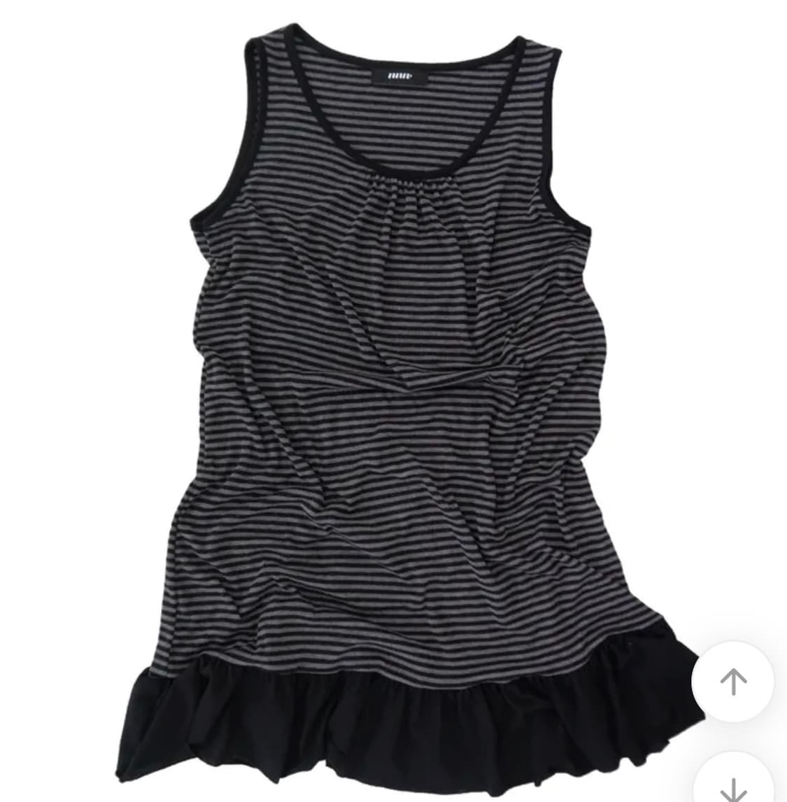 이즈이즈 나의나인 nana ops charcoal 나시 원피스 상품이미지4