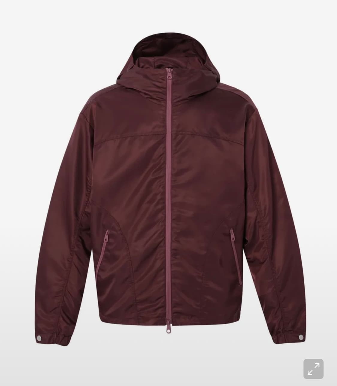 BACK FLASH WAYNE HOOD JUMPER BURGUNDY 상품이미지1