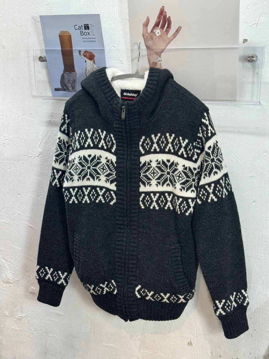 Vintage 빈티지 코위찬 후드집업 상품이미지3