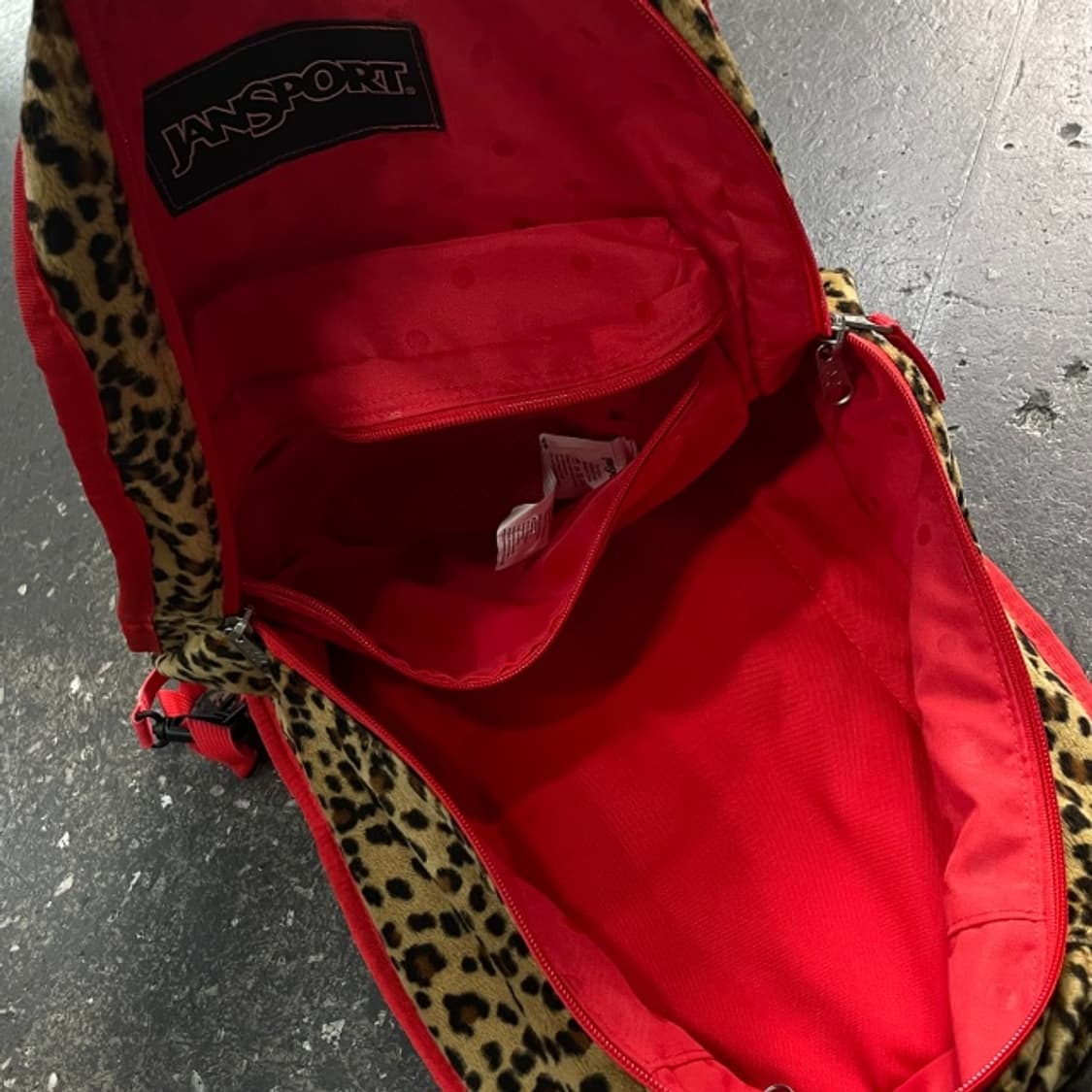 잔스포츠 레오파드 백팩 상품이미지5