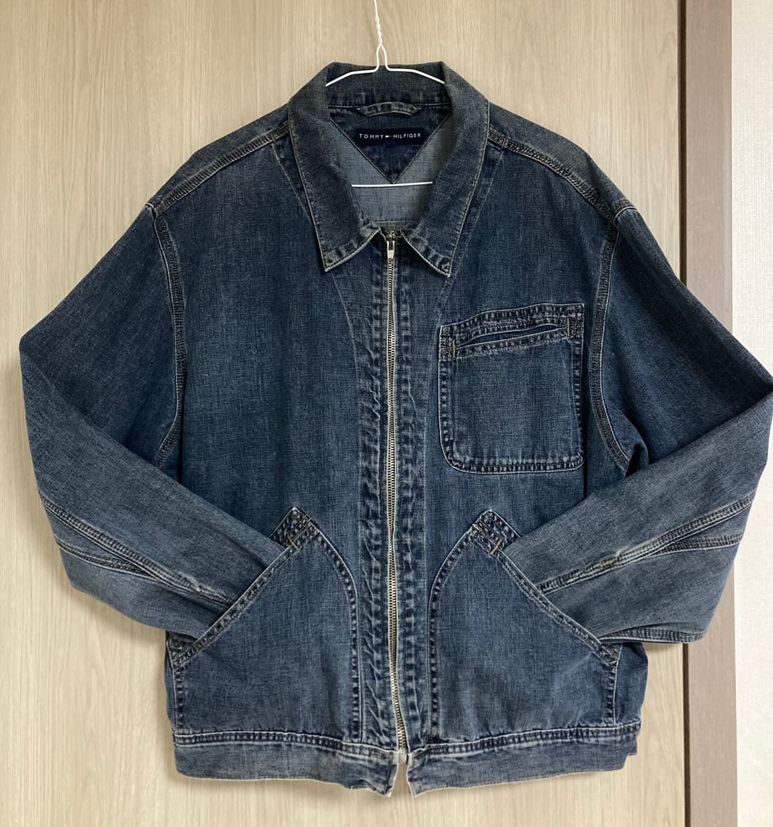 타미힐피거 청자켓 XL(105-110) 판매 상품이미지1