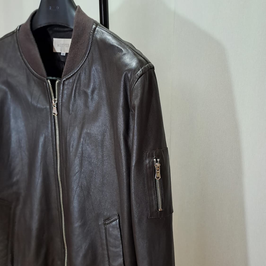 (택포) 헤스티지 양가죽 마원 자켓 110 A973 상품이미지4