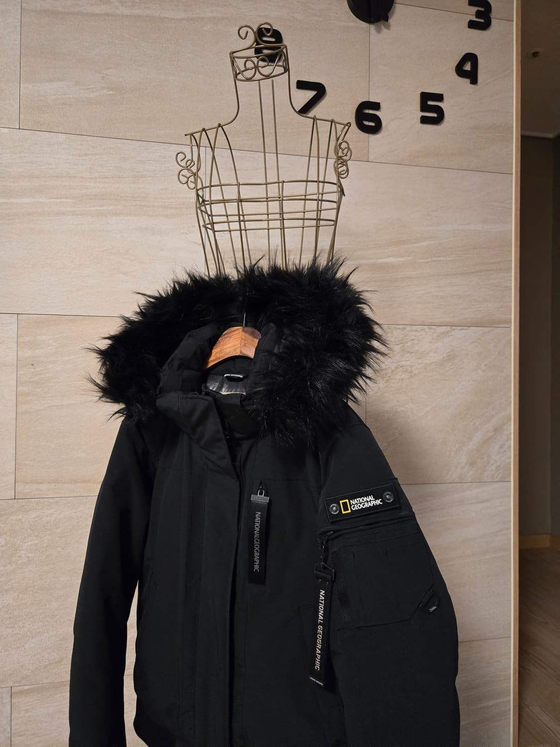 [90/s] 내셔널지오그래픽 여성 구스 패딩 상품이미지3