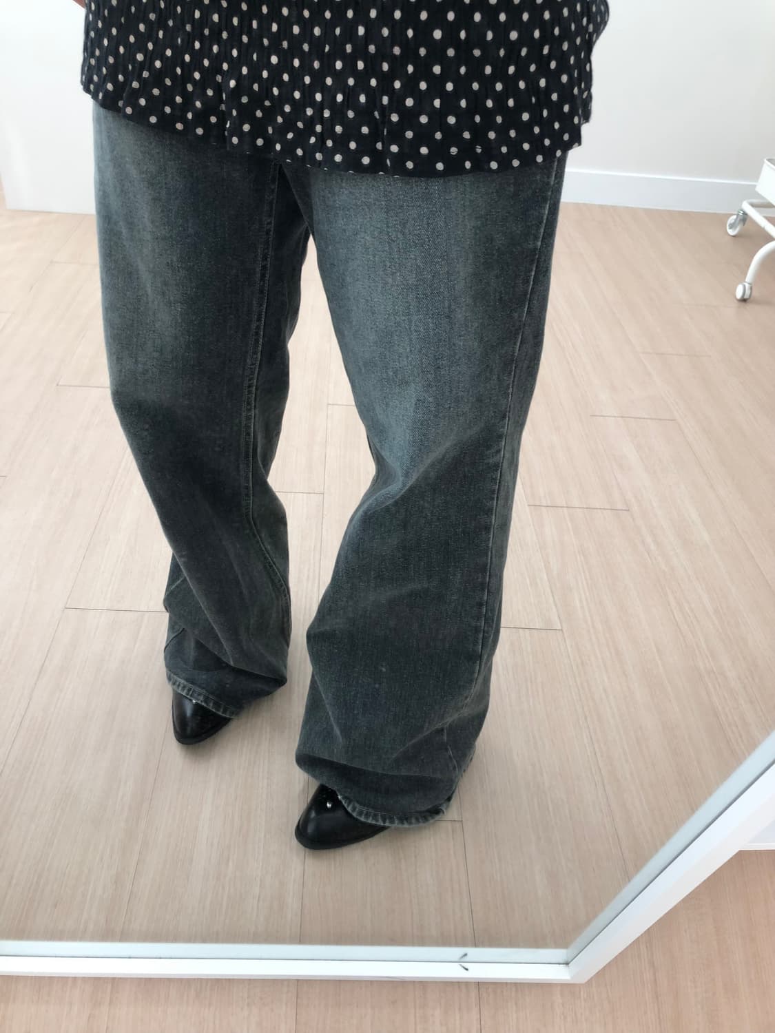 힙러블리 도트 레이어드 코디 상품이미지7