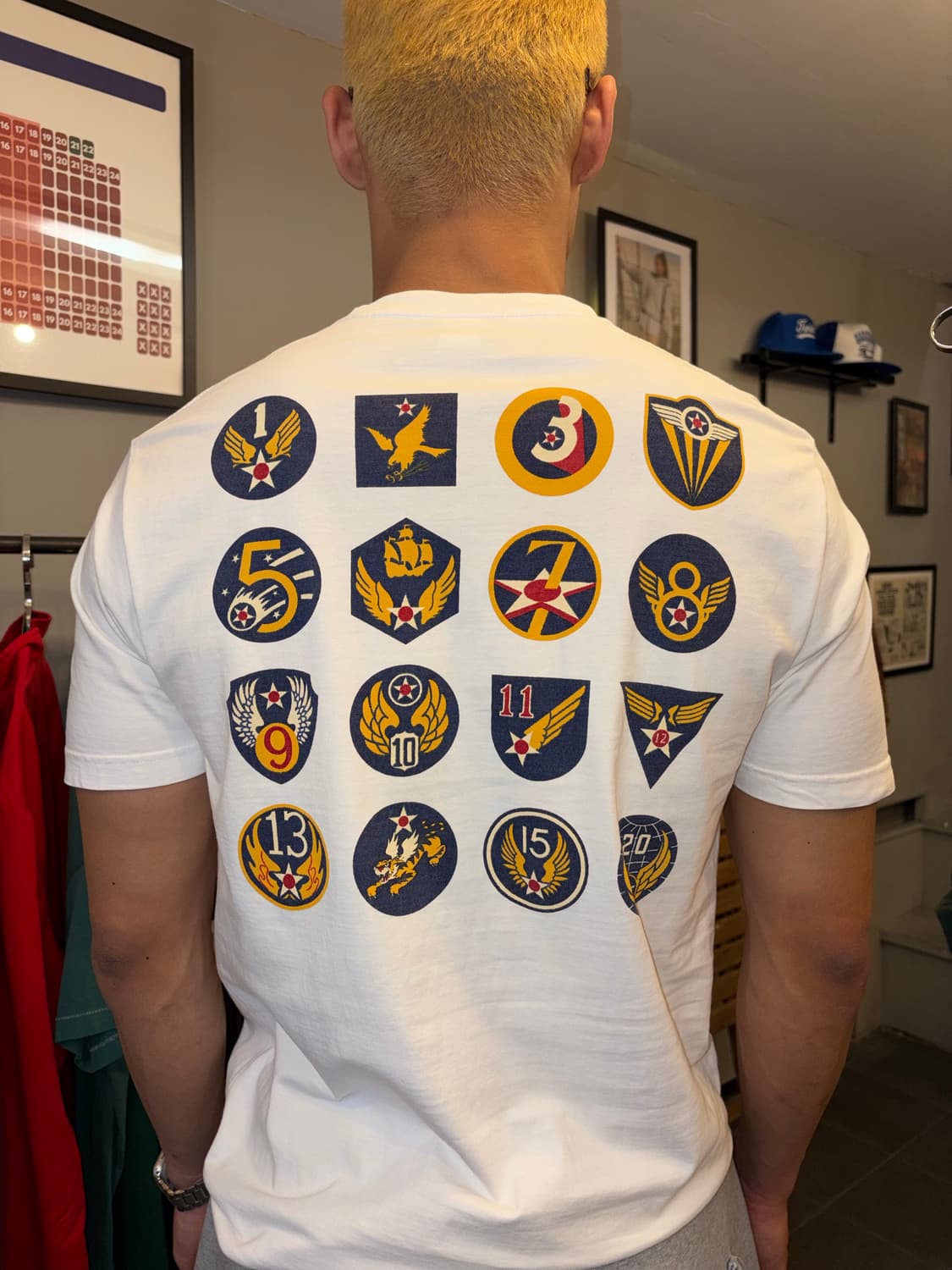 Buzz Rickson’s U.S Air Force insignia T 상품이미지2