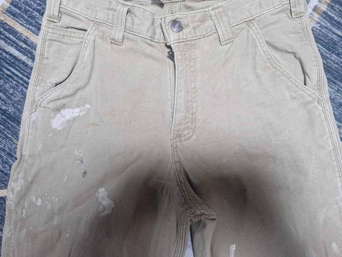 칼하트 빈티지 카펜터 팬츠 베이지 30x32 상품이미지3