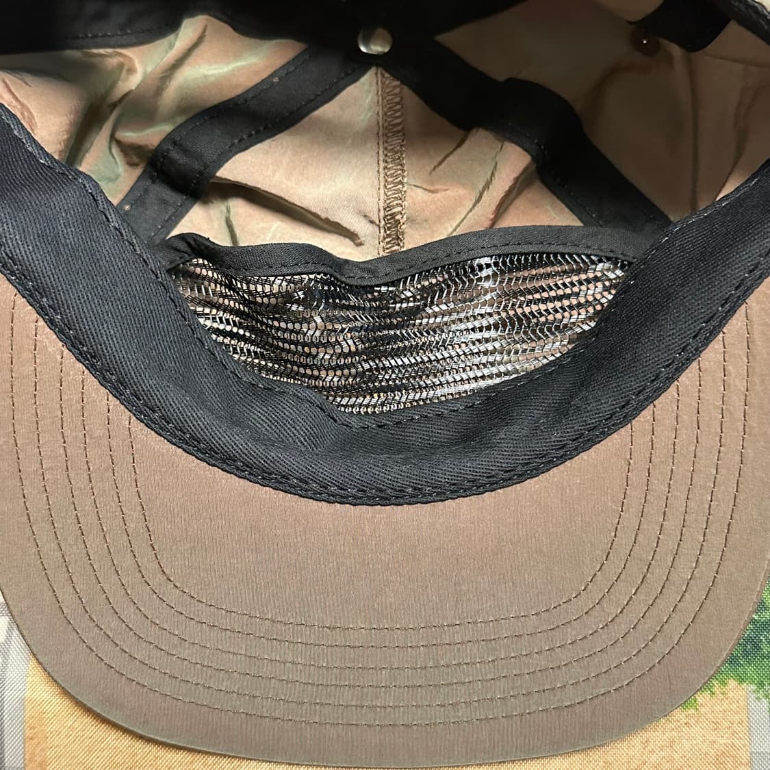 슈프림 모션 로고 5패널 캡 올리브 16SS 상품이미지4