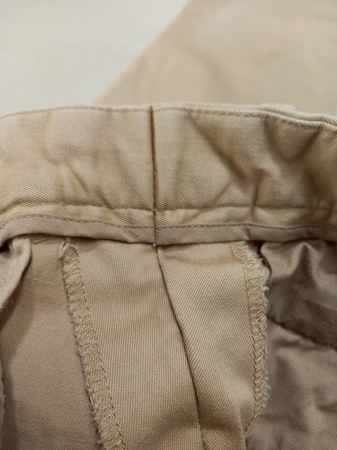 33 IVIVIO 스판 슬림일자 치노 베이지 33-422 상품이미지10