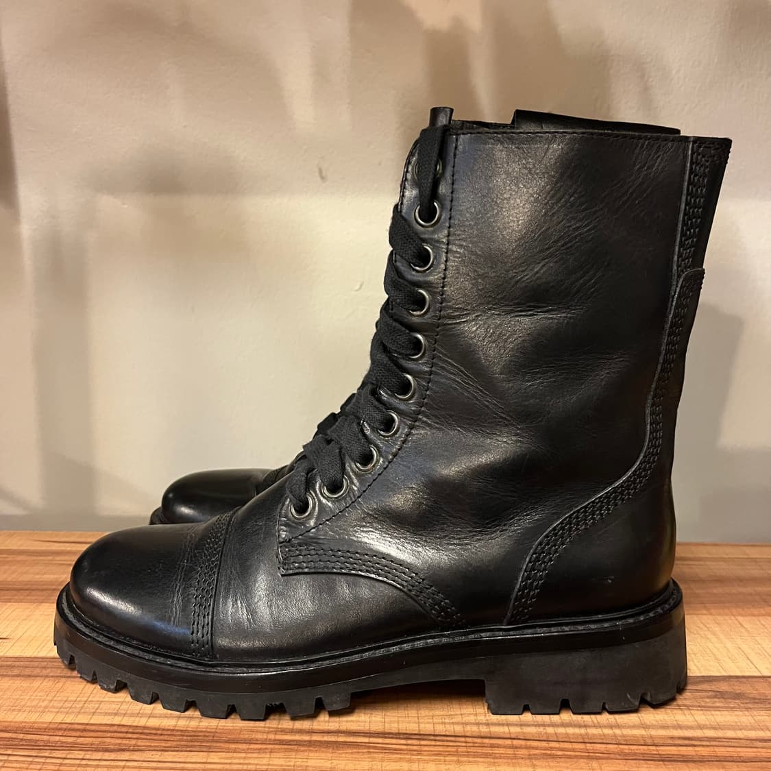 Ann Demeulemeester 앤드뮐미스터 컴뱃부츠 상품이미지3