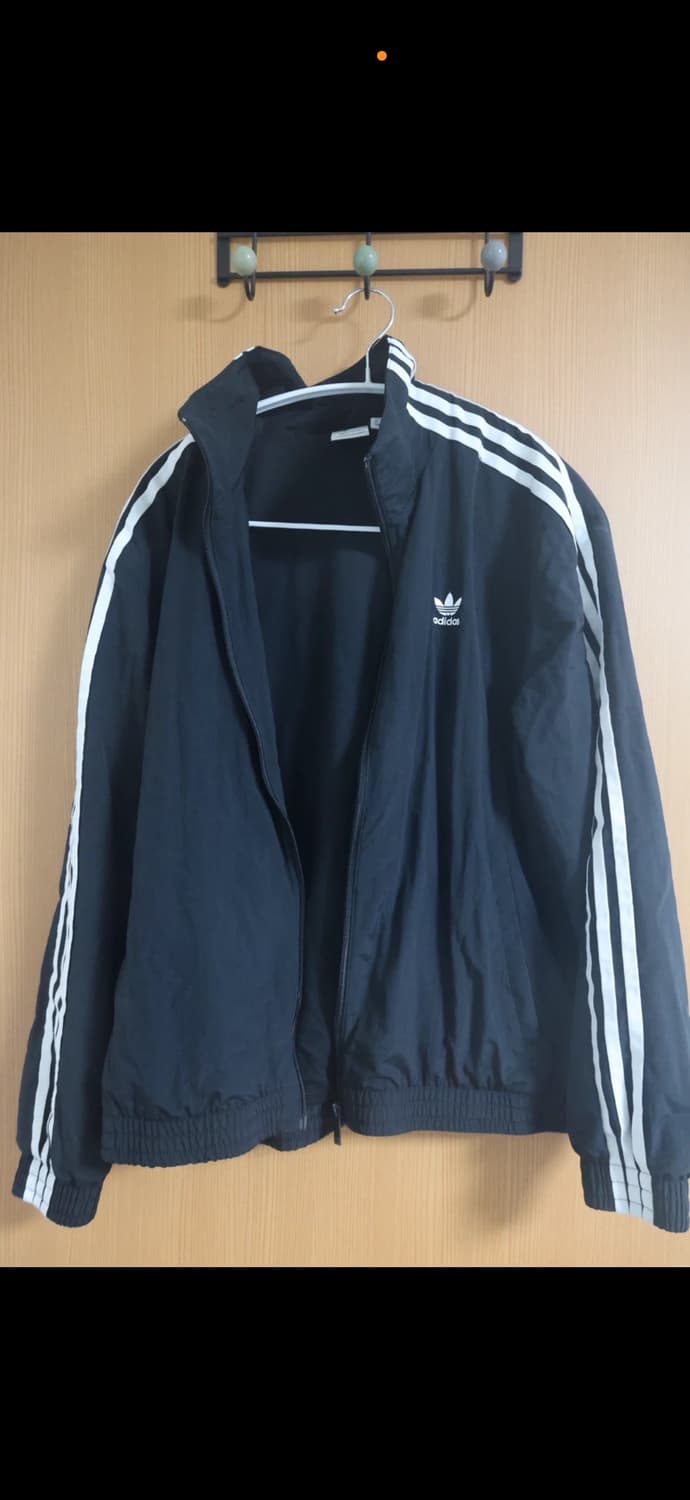 아디다스 우븐 트랙탑 L 블랙 상품이미지4