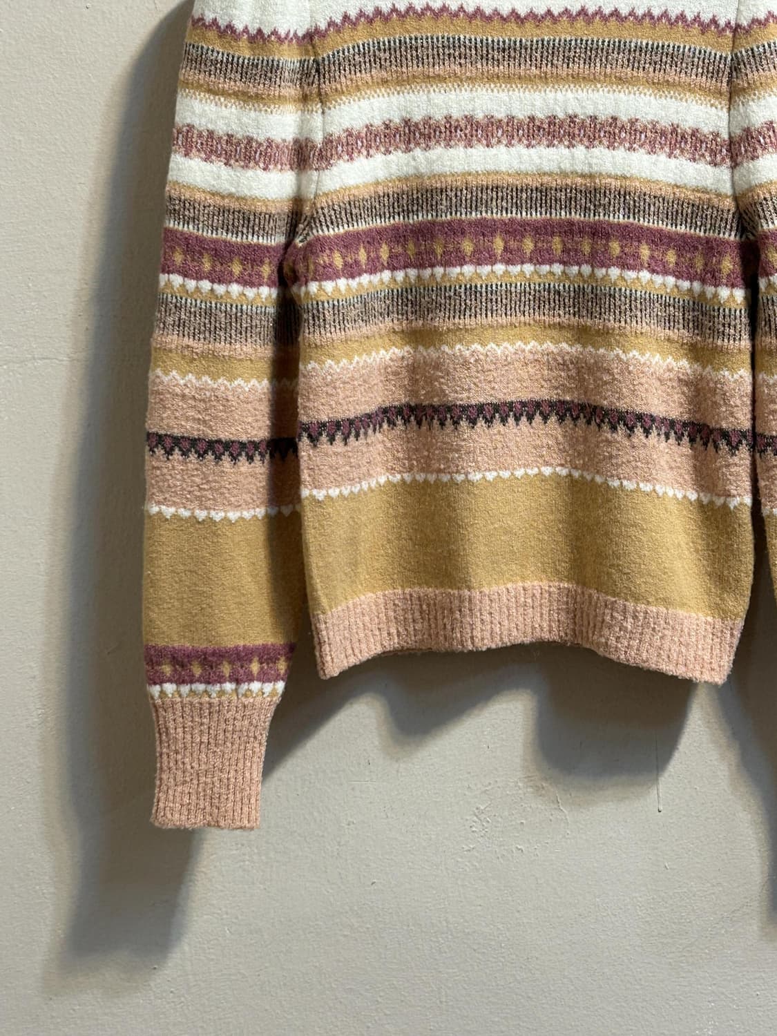 잇미샤 페어아일 패턴 니트 스웨터 상품이미지4