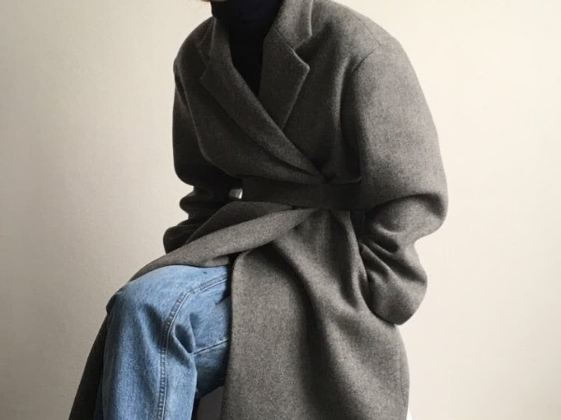 Vegetable 베지터블 울 기본 코트 상품이미지3