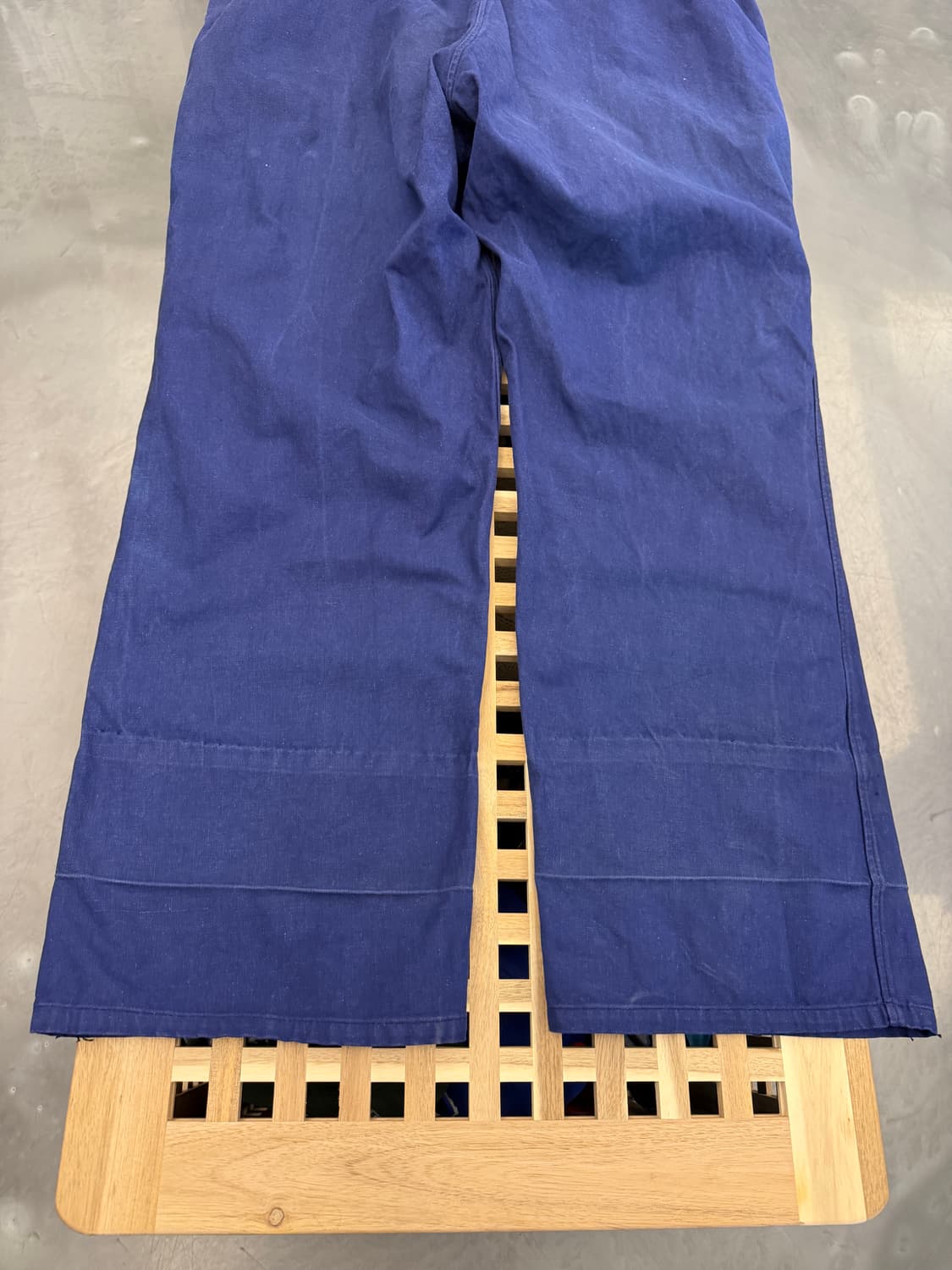 OLD EURO FADED WASHED NAVY 빈티지 프렌치워크팬츠 상품이미지9