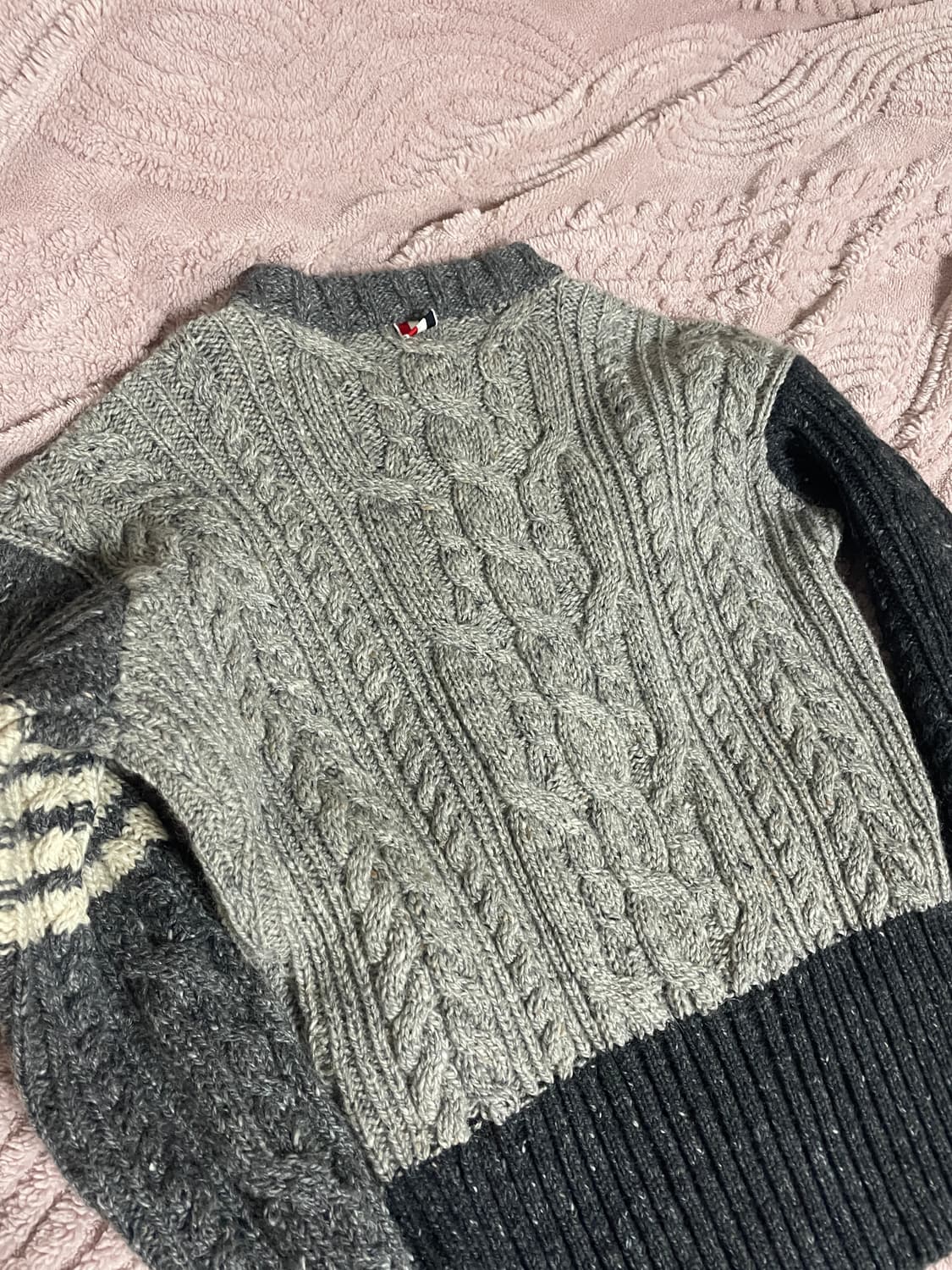 톰브라운 아란 케이블 니트 2사이즈 상품이미지6