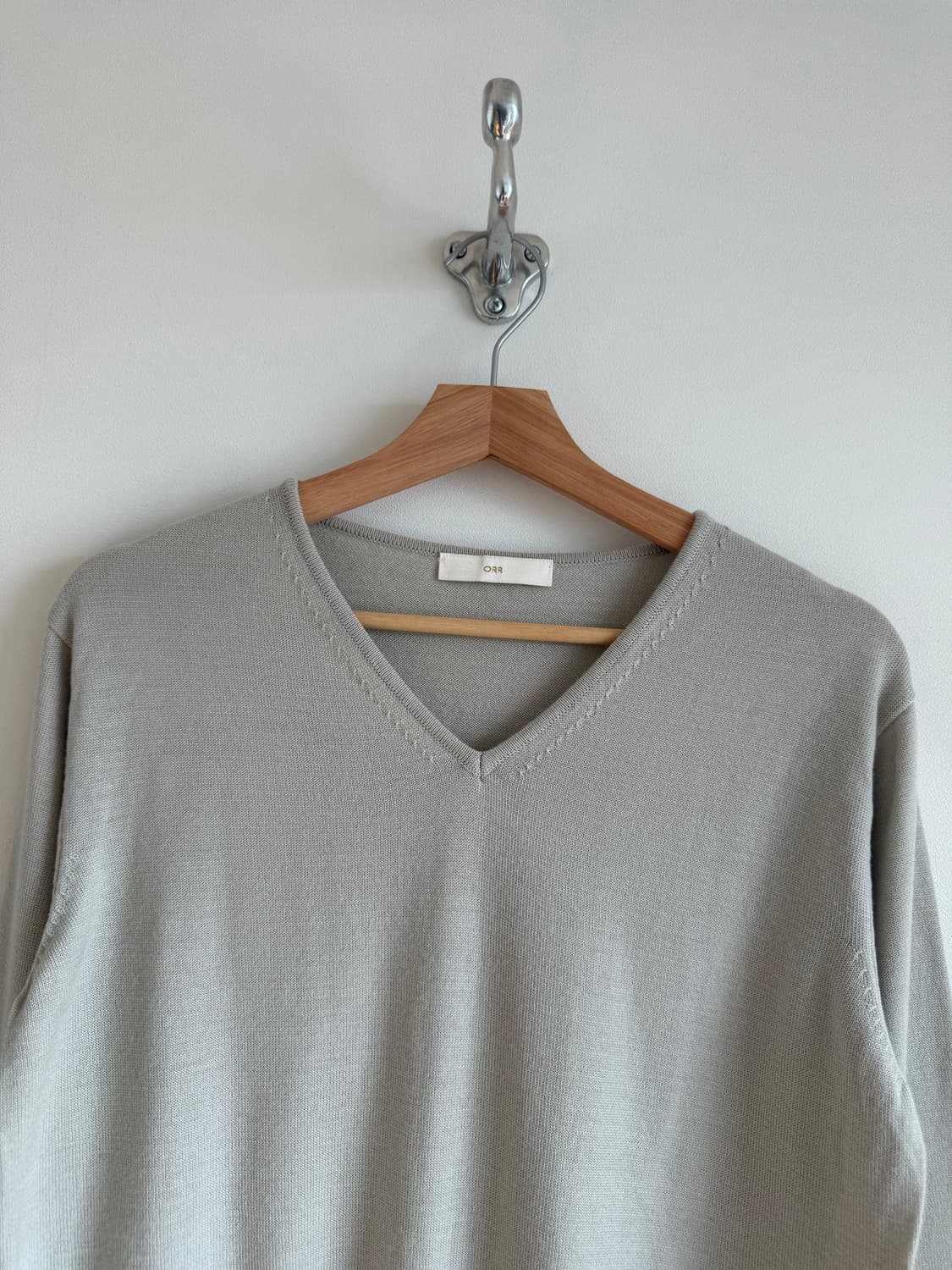 ORR 울 브이넥 니트 상품이미지2