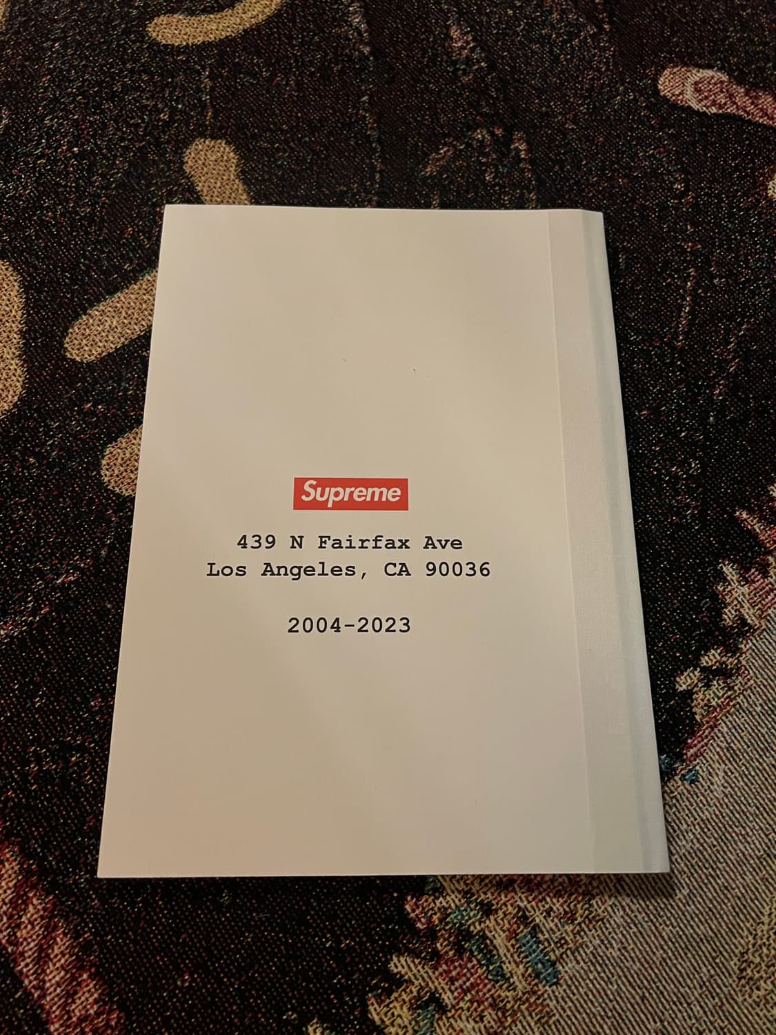 슈프림 페어팩스 북 멀티컬러 - 23SS 상품이미지3