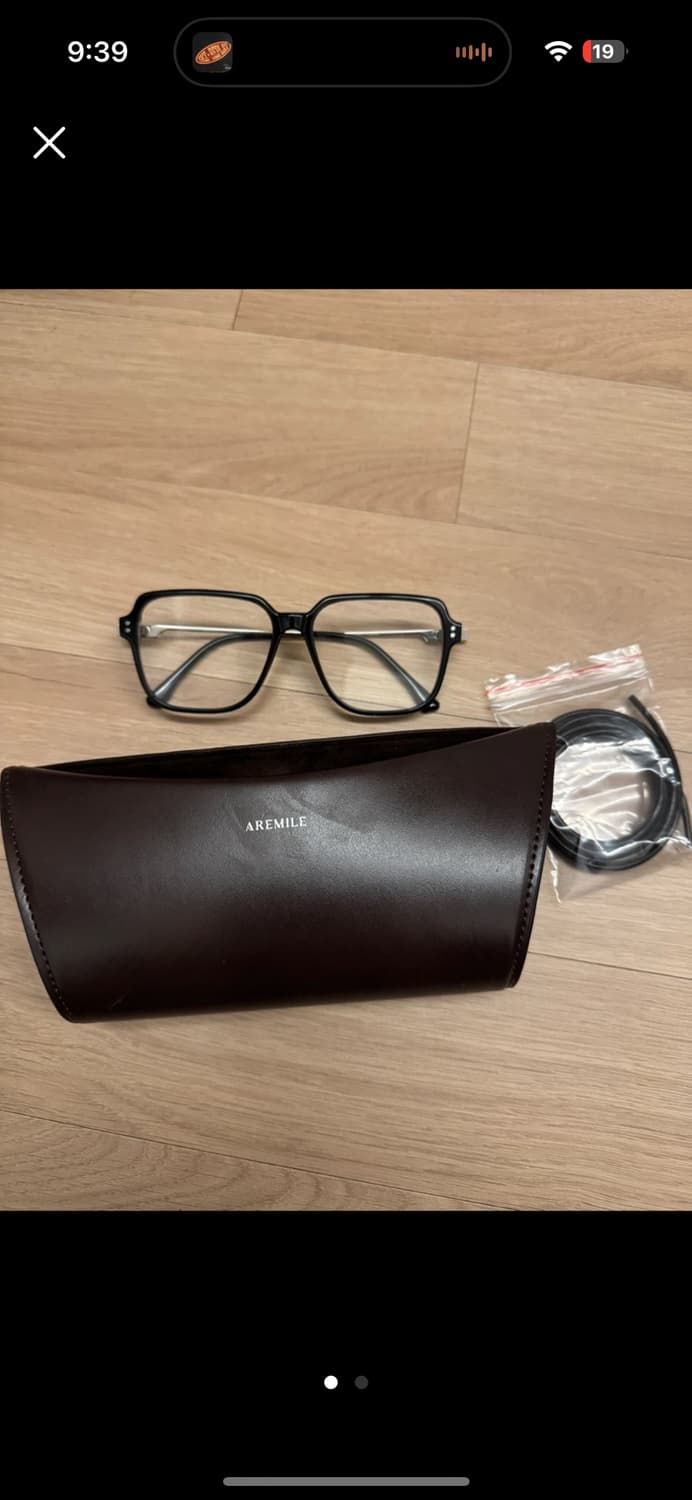 AREMILE 검정 뿔테 안경 상품이미지1
