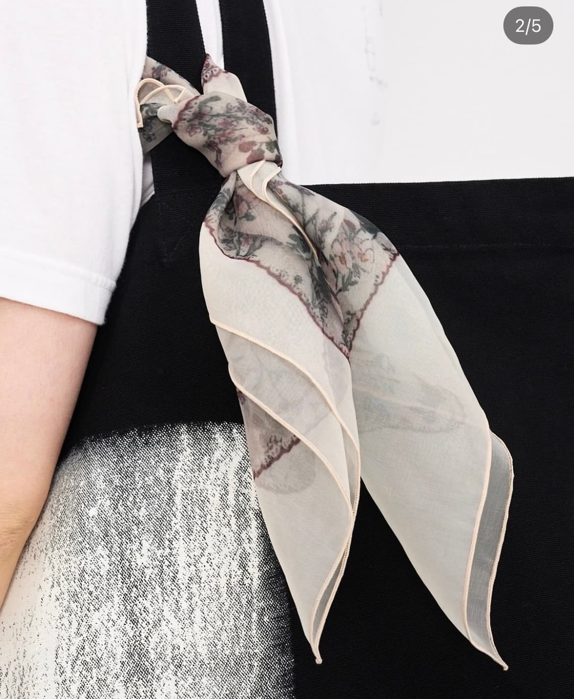 EGNARTS 이지앤아트 오간자 스카프 상품이미지3