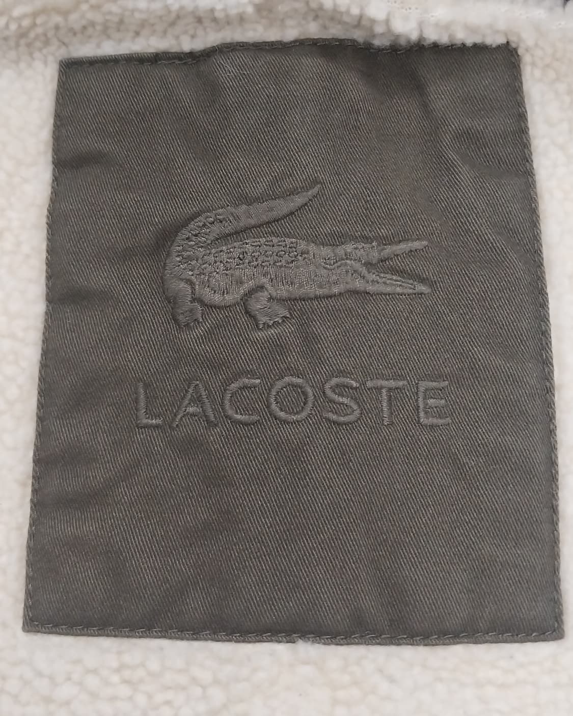 라코스테 패치 후드 부클 롱 야상 점퍼 34 (55반까지) 상품이미지5