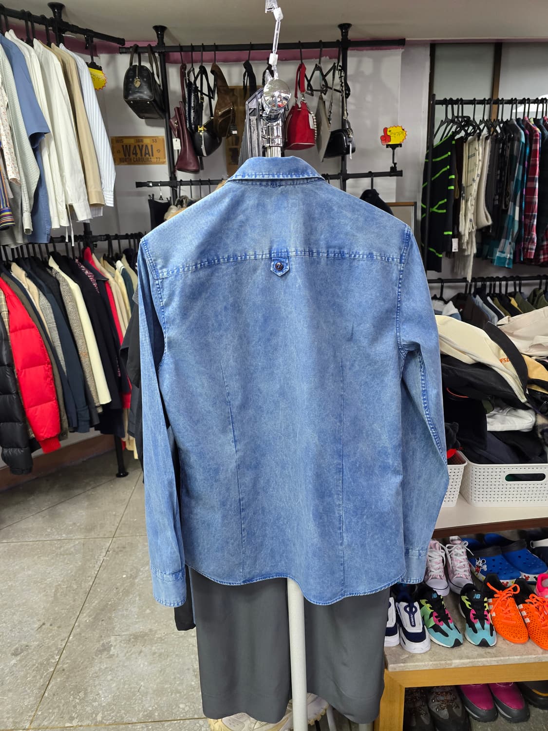 시리즈 데님 워싱 남방 (1250) 상품이미지2