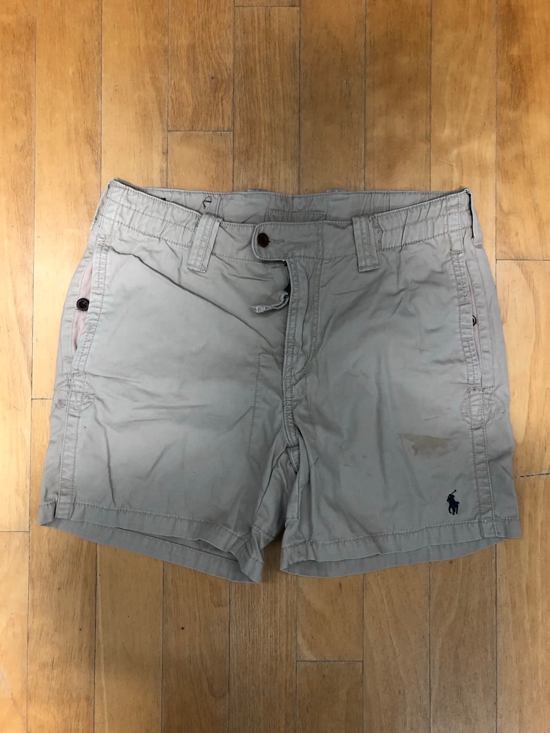 폴로 랄프로렌 하프팬츠 반바지 베이지 M 상품이미지1