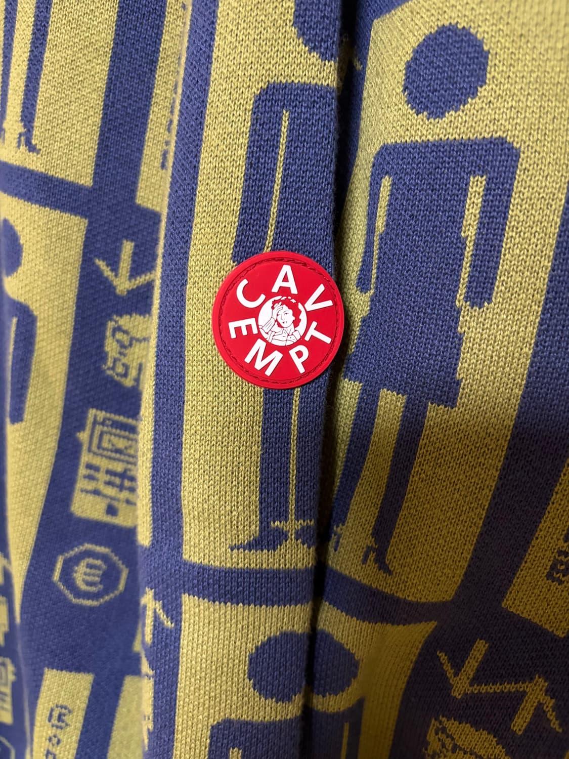 카브엠트 자수 니트 상품이미지2