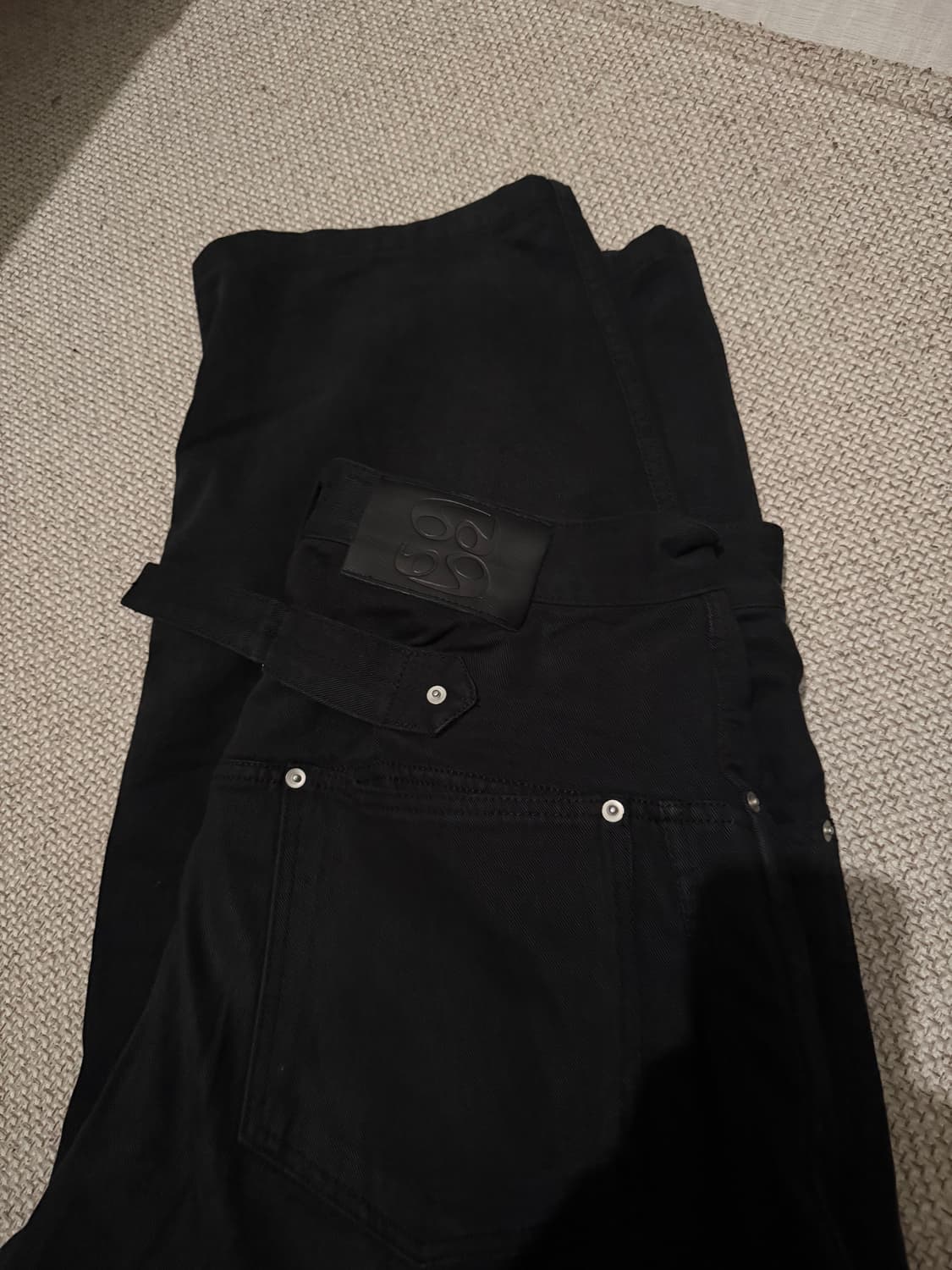 9999아카이브 Technical Curved Jeans 3사이즈 상품이미지1