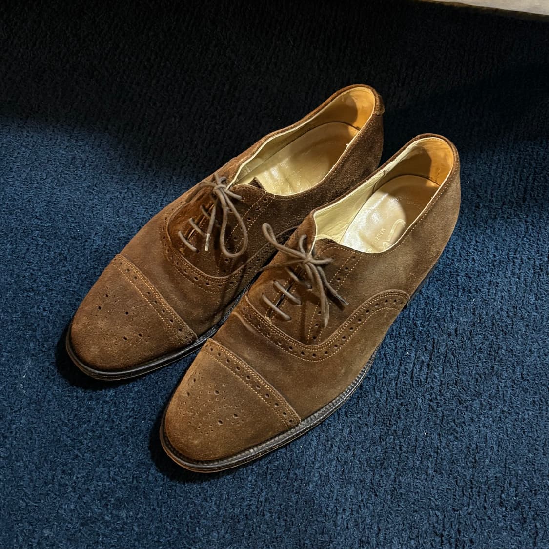 Clarks  클락스 스웨이드 옥스퍼드 더비슈즈 상품이미지1