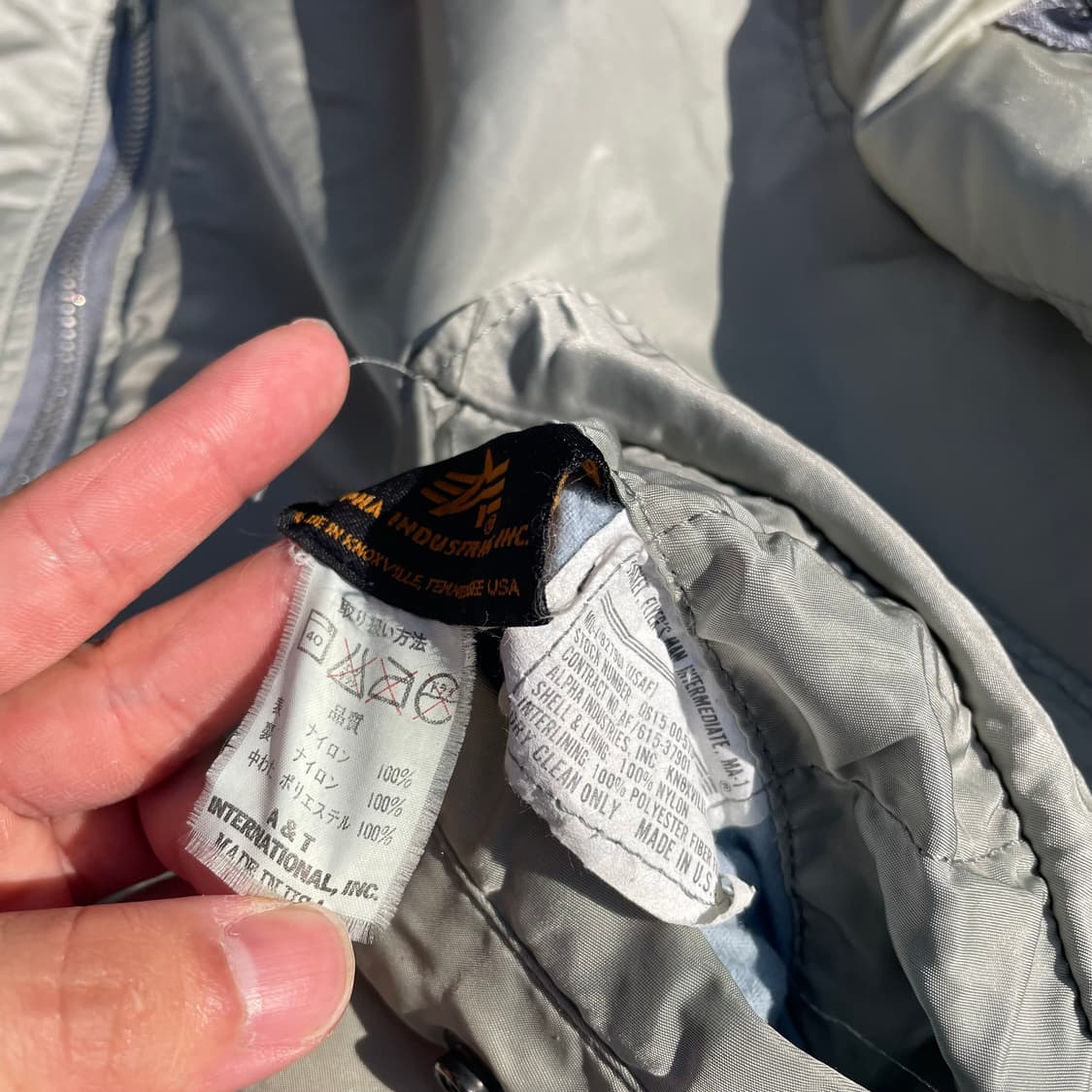 90s 알파인더스트리 마원 상품이미지4