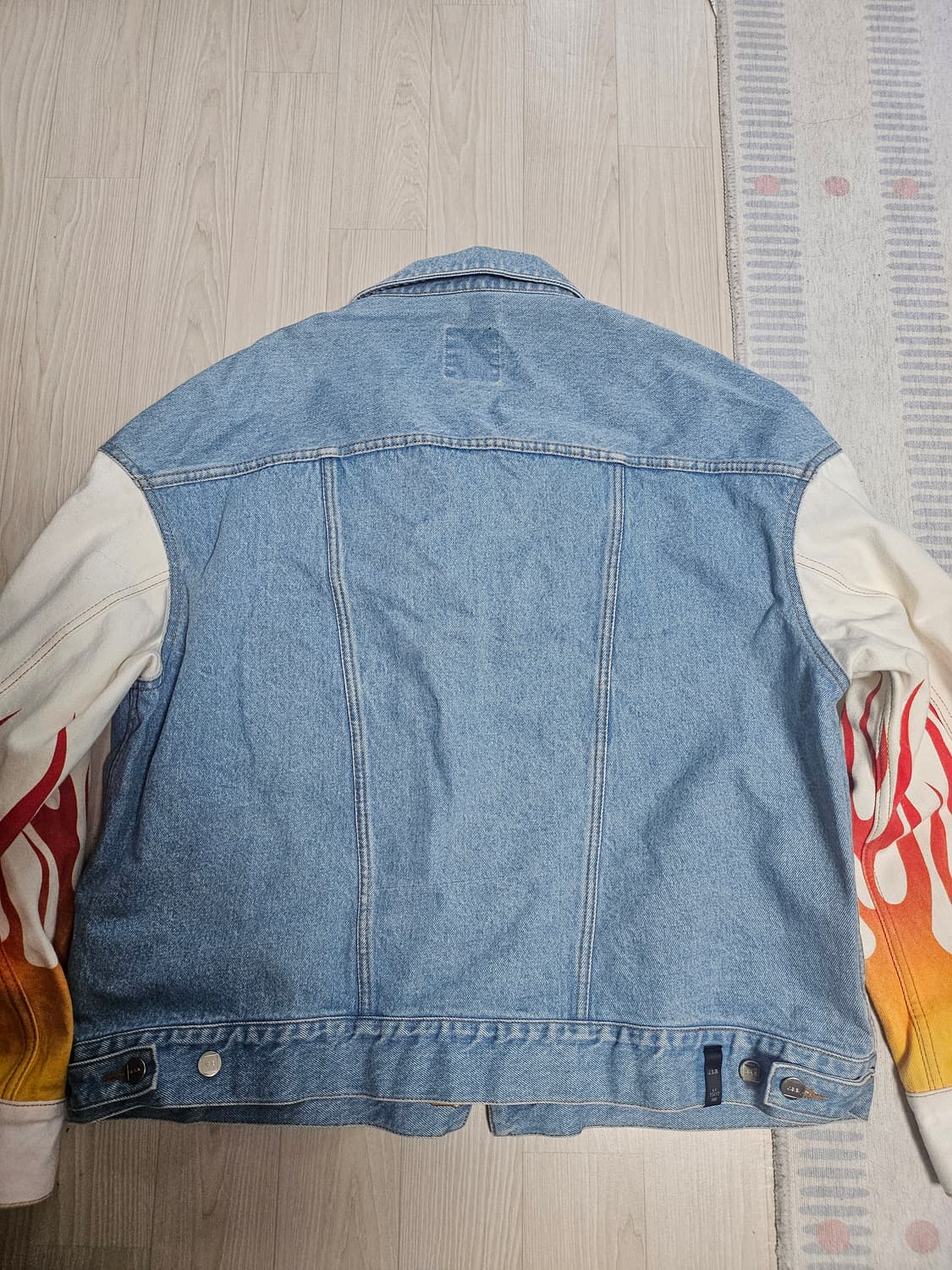 JSB 불꽃데님자켓 오버핏 상품이미지5