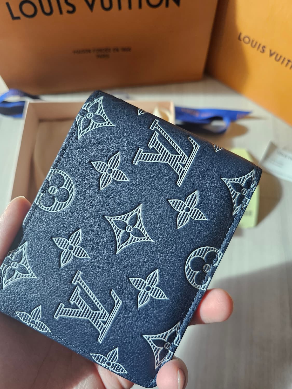 루이비통 멀티플 월렛 네이비 블루 판매합니다 (M83379) 상품이미지6