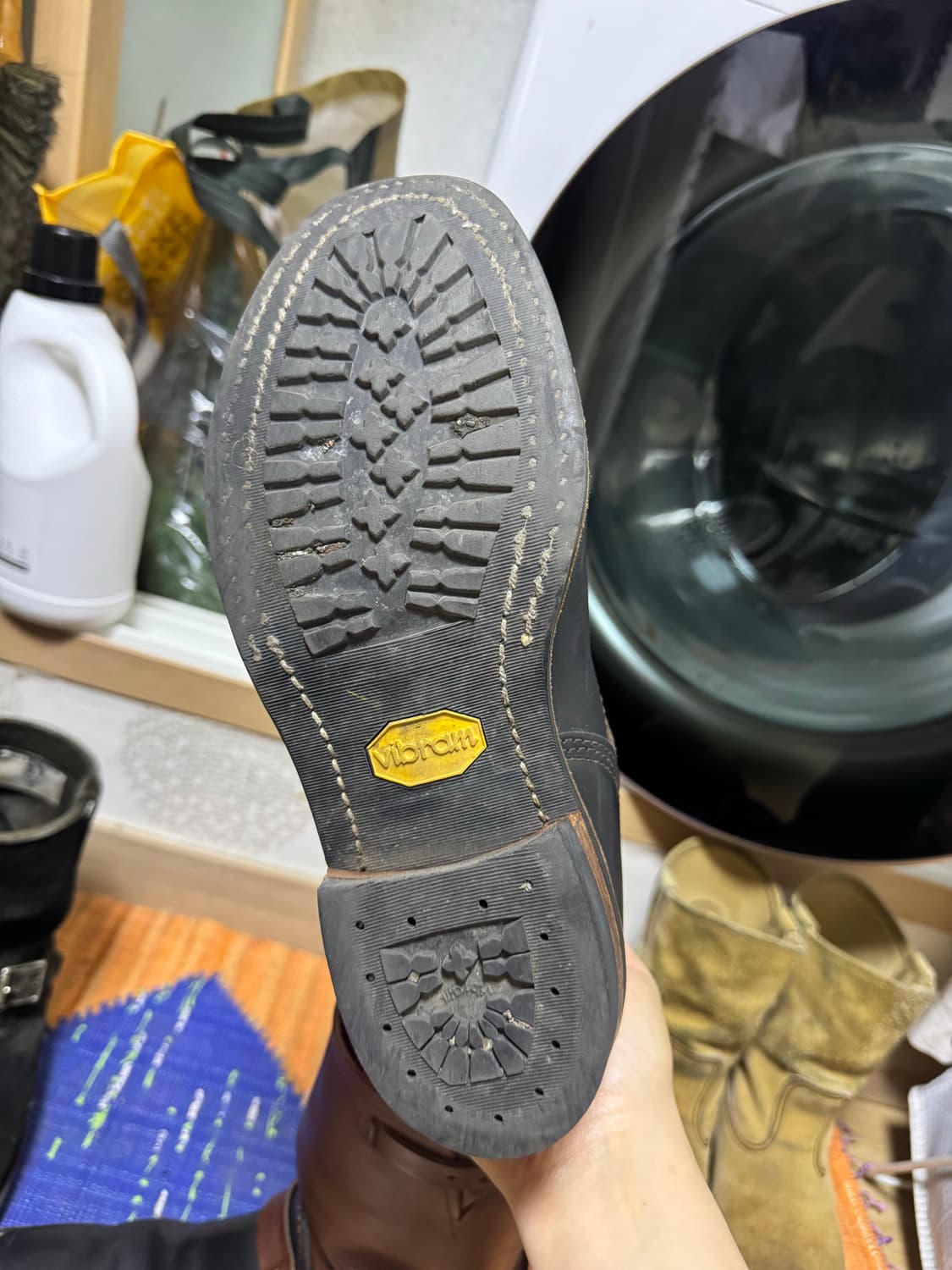 Wesco 투톤 엔지니어 부츠 9D 상품이미지6