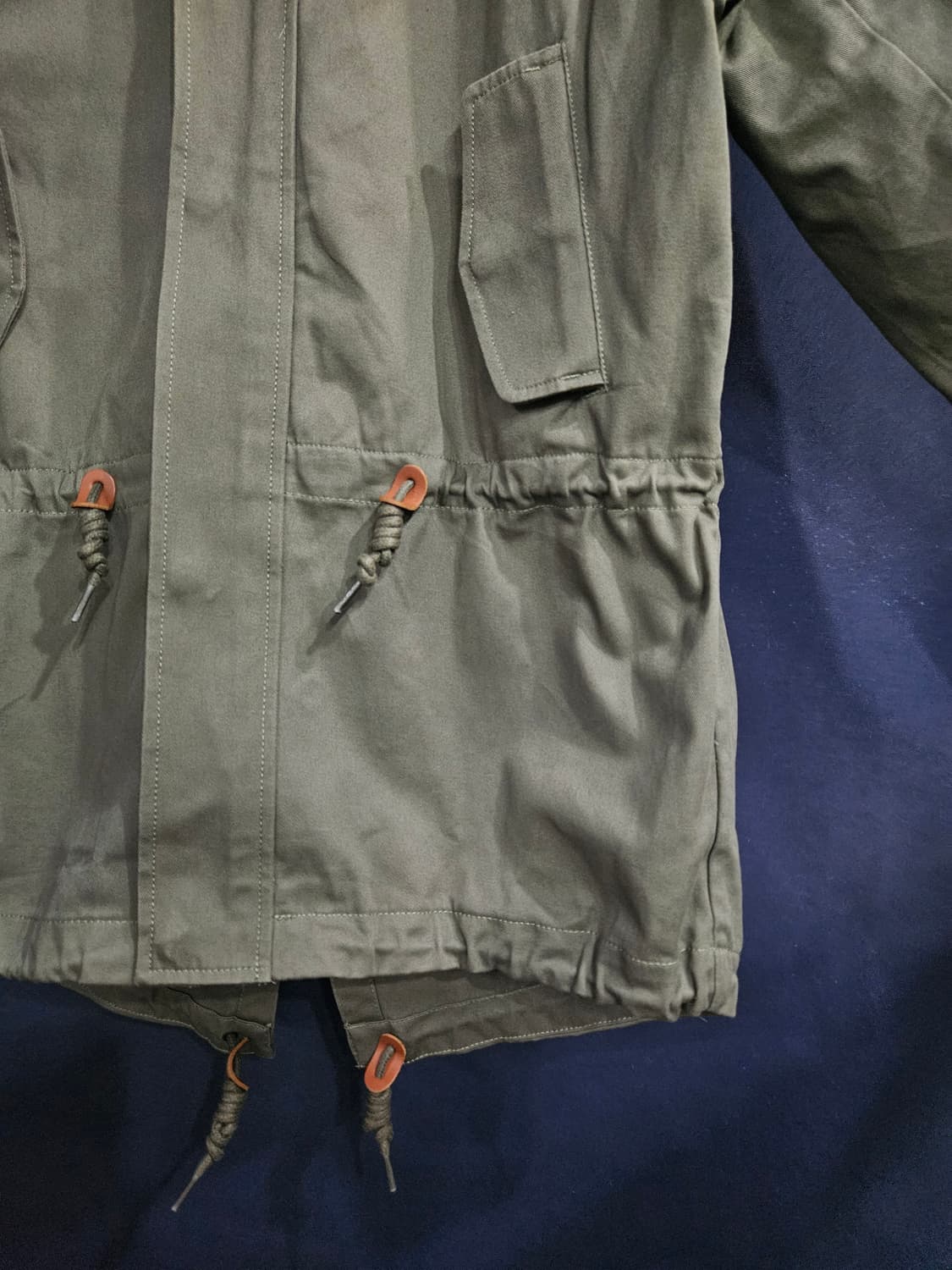 아디다스 카키 남성 100 야상점퍼 자켓  상품이미지6