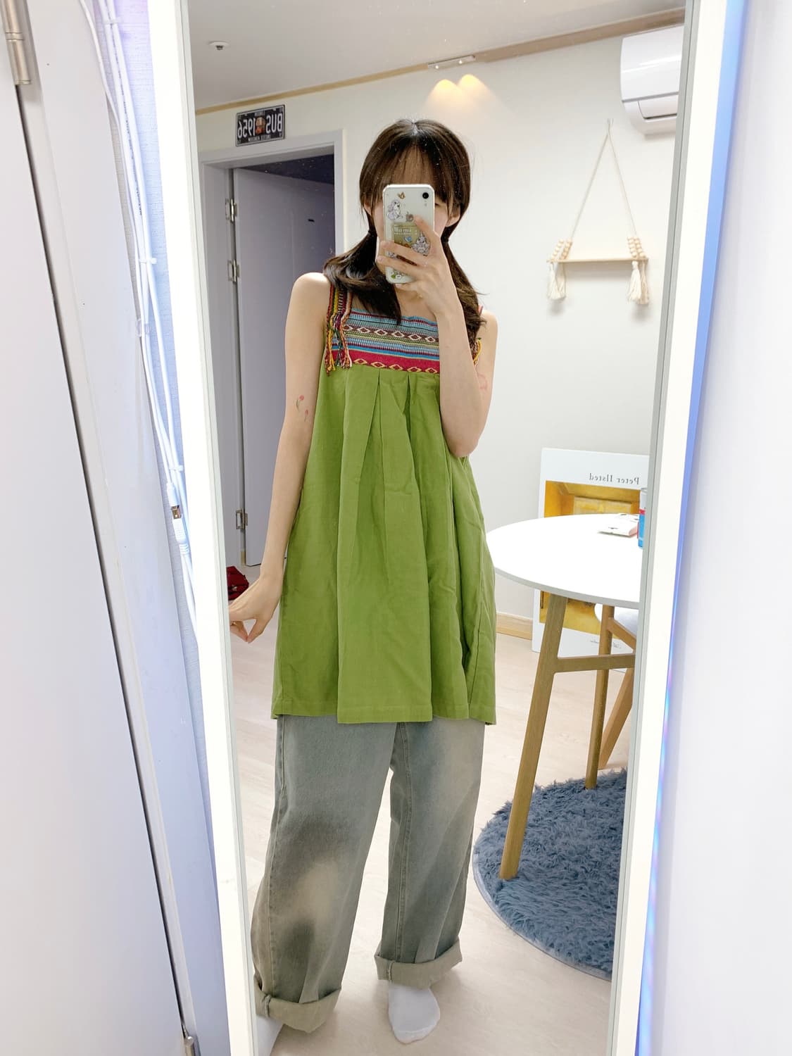 빈티지 히피 블라우스 상품이미지2