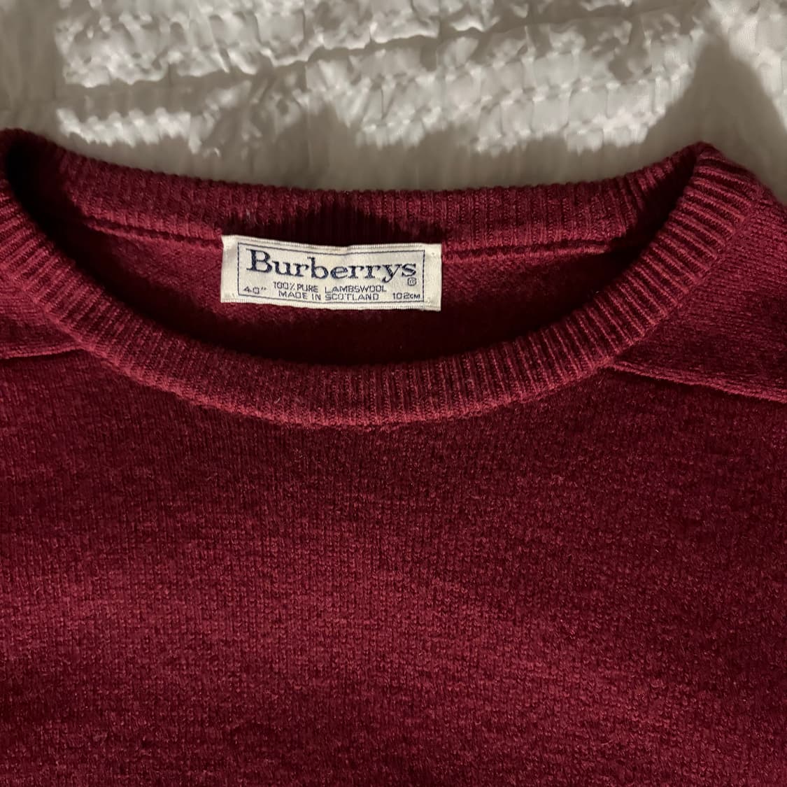 버버리 램스울 니트 상품이미지2