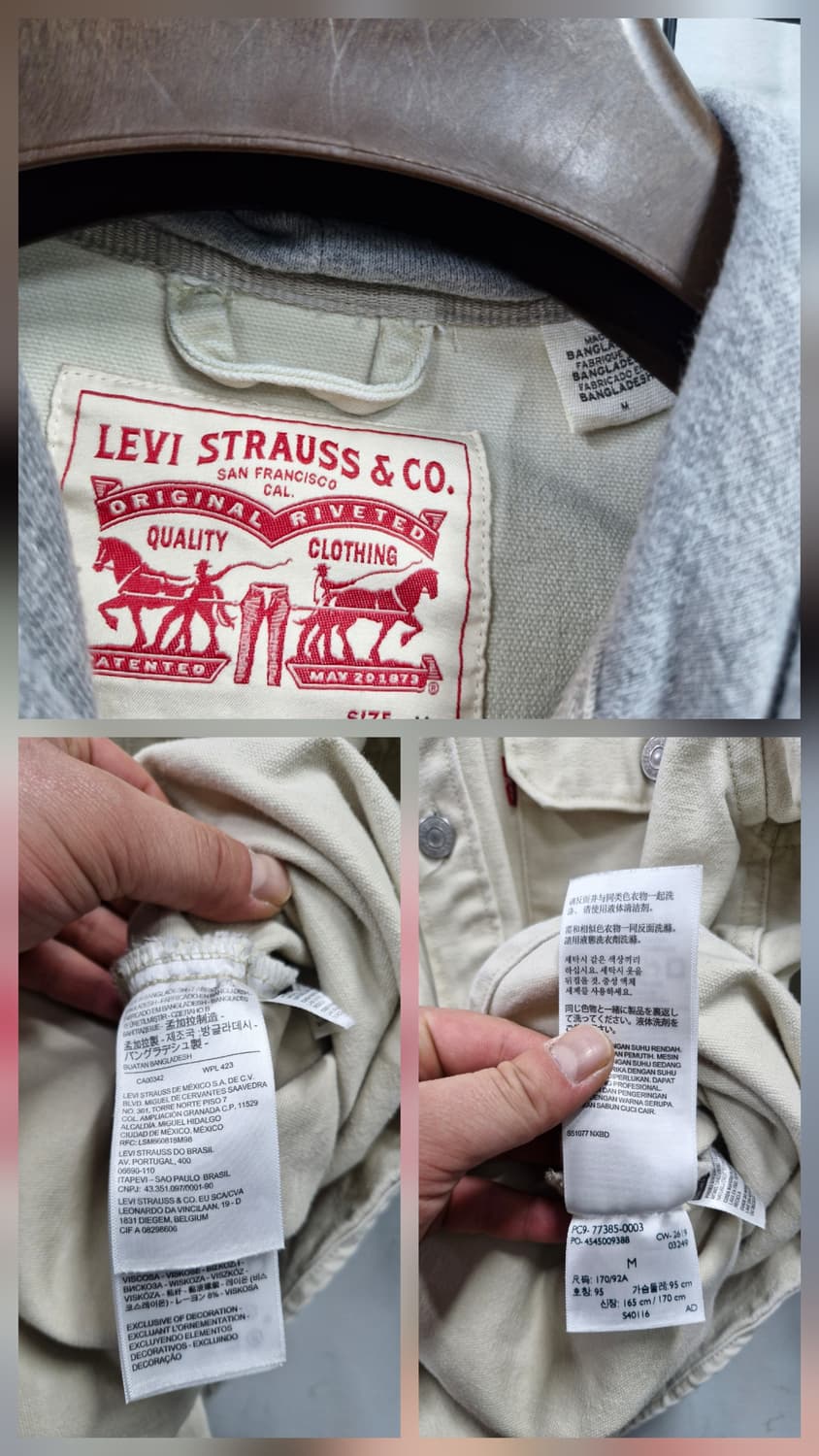 95M 리바이스 잭슨 오버셔츠 자켓. 상품이미지9