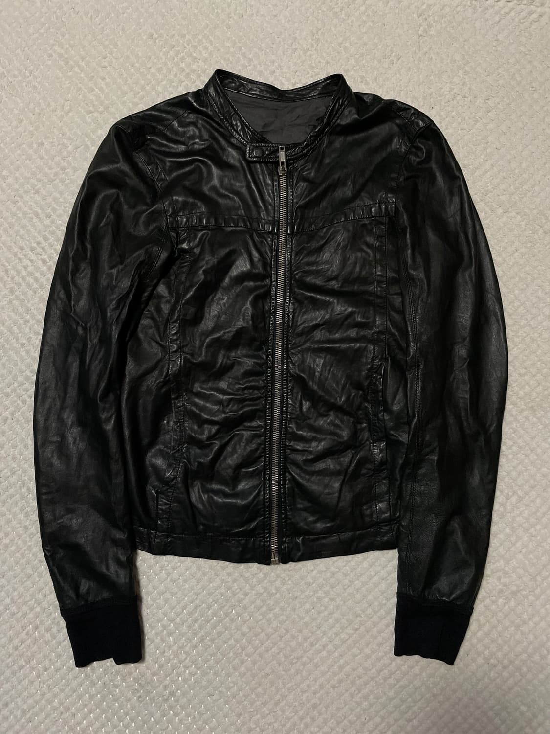 RICK OWENS 릭 오웬스 06FW 램스킨 양가죽 레더 자켓 상품이미지1
