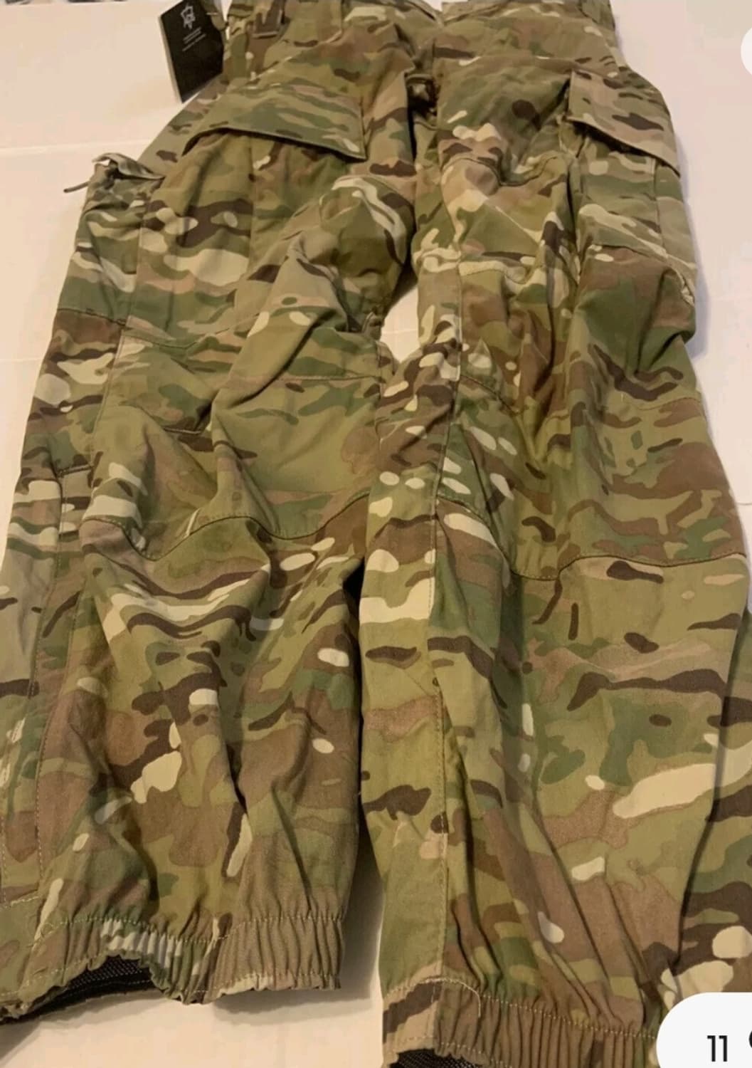 미군 레벨 5 멀티캠 소프트쉘 방수방풍 팬츠 상품이미지3