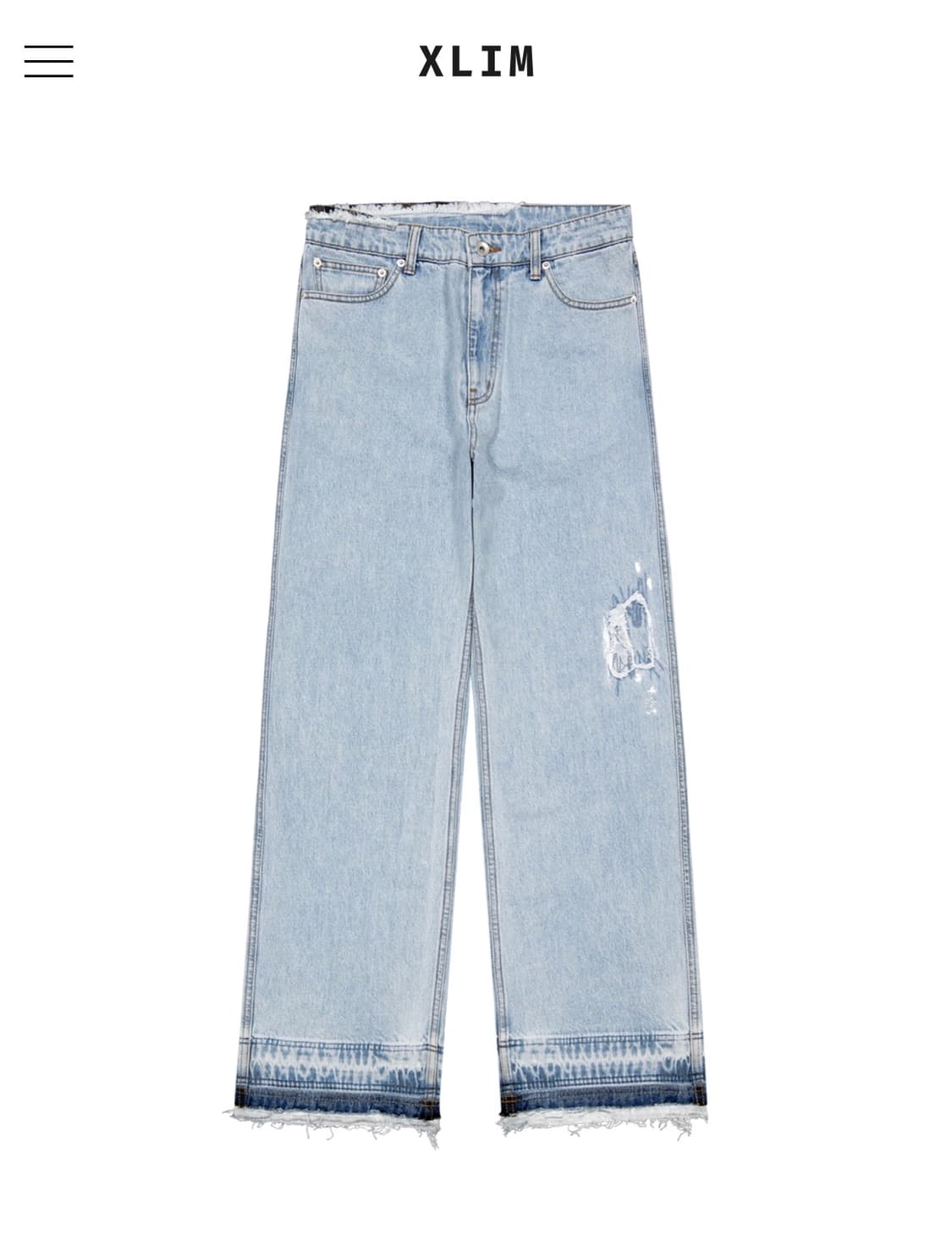 Xlim엑슬림 ep8 04 trousers BLUE M 상품이미지3