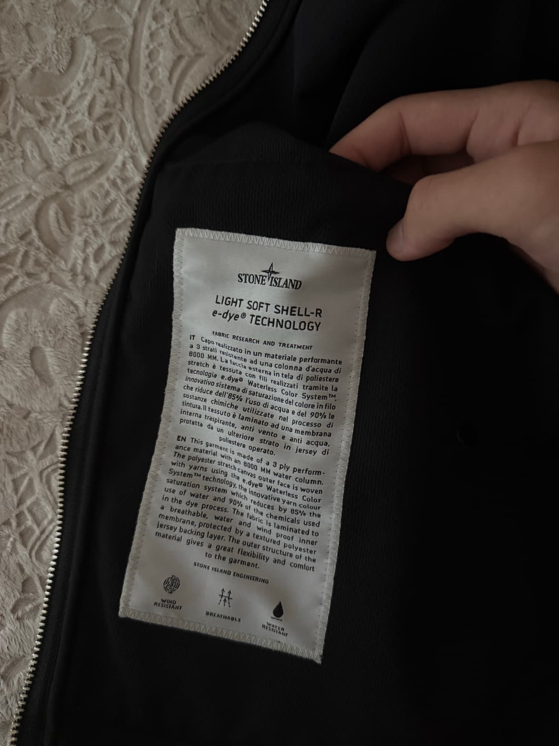 스톤아일랜드 소프트쉘 M 상태A 상품이미지2